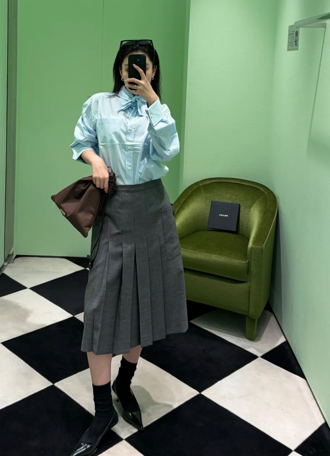 Рубашки Женские Prada 17606584