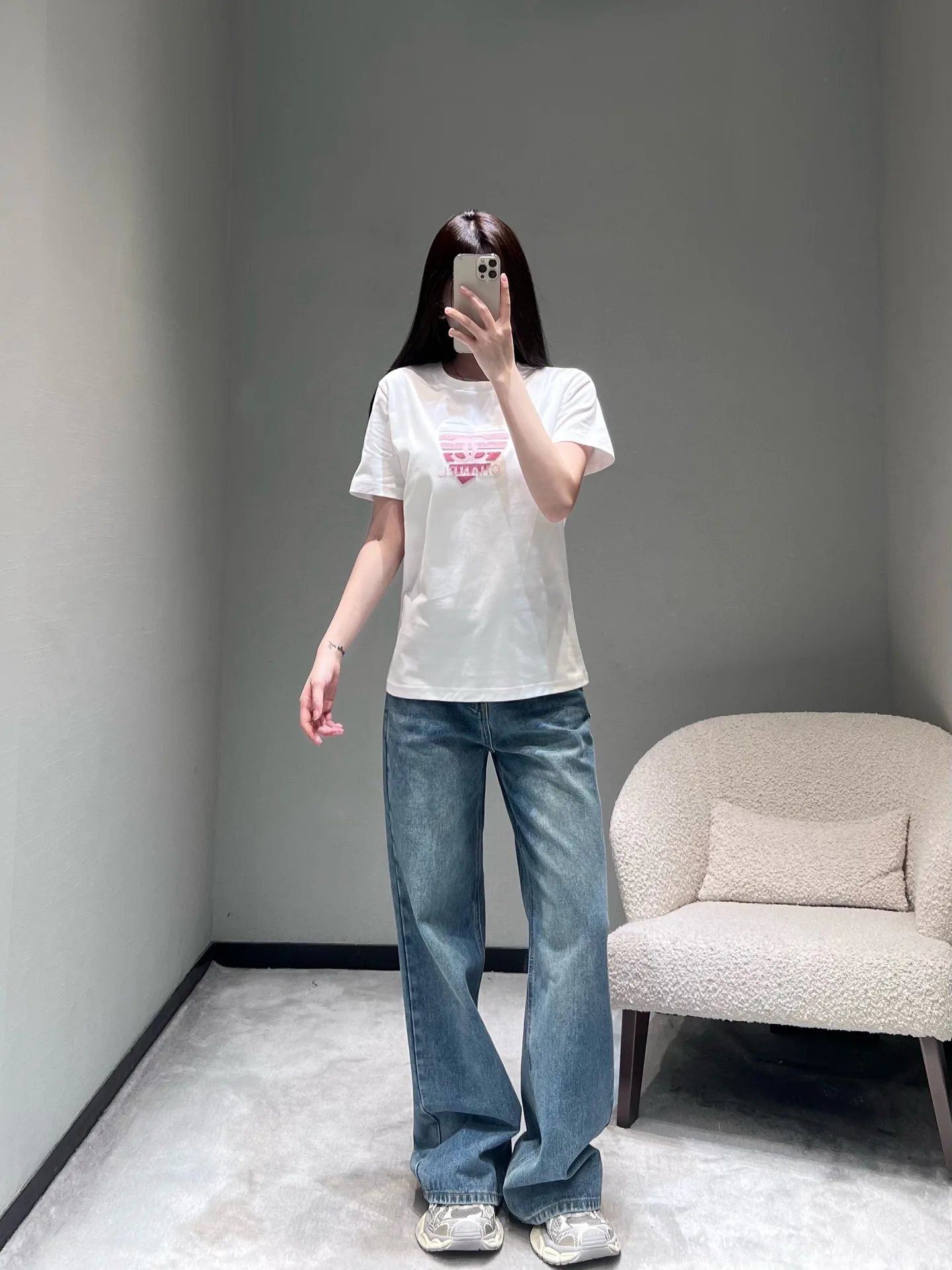 Футболки Женские Chanel 5072463