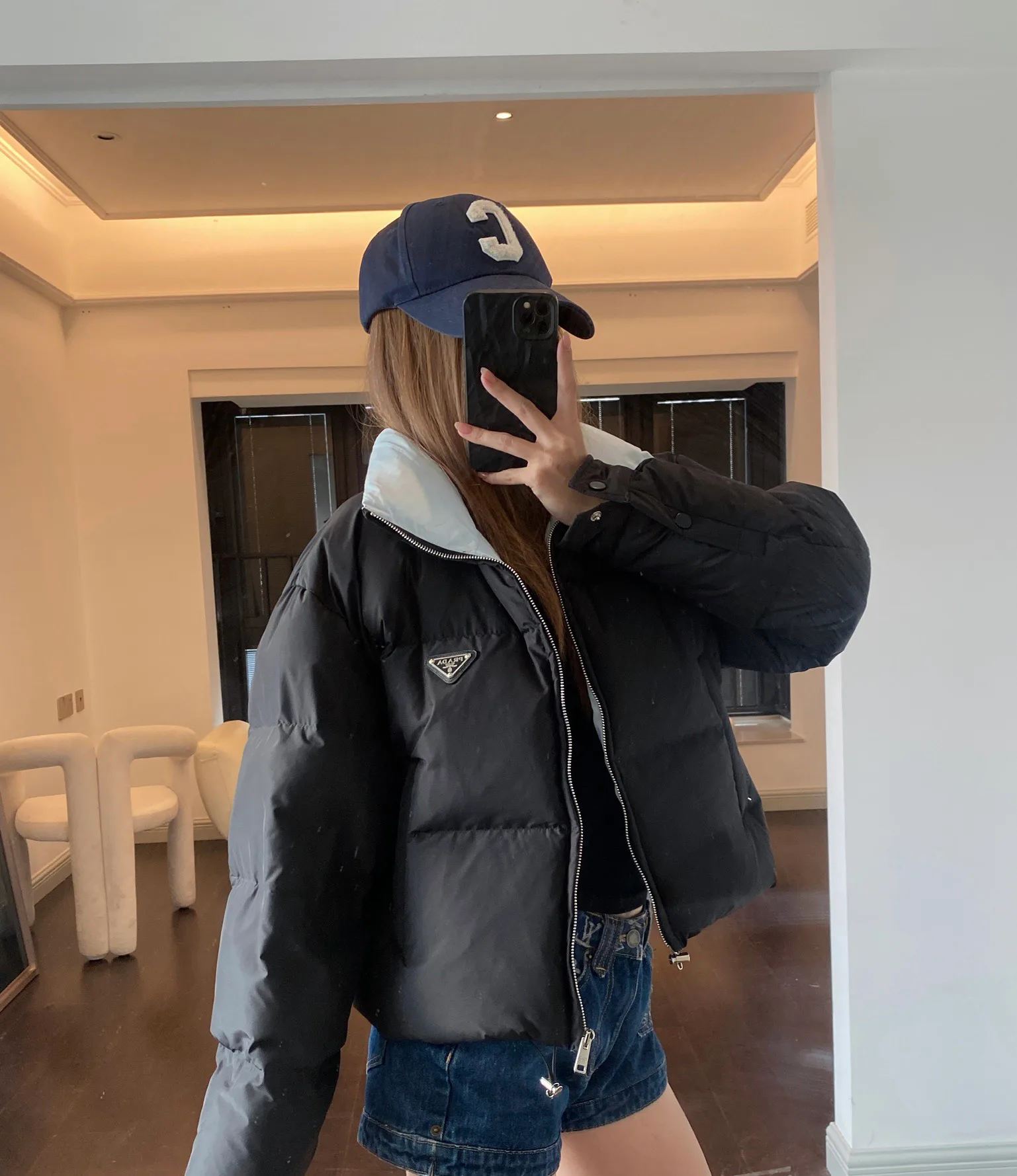 Куртки И Пуховики Женские Prada 18534210