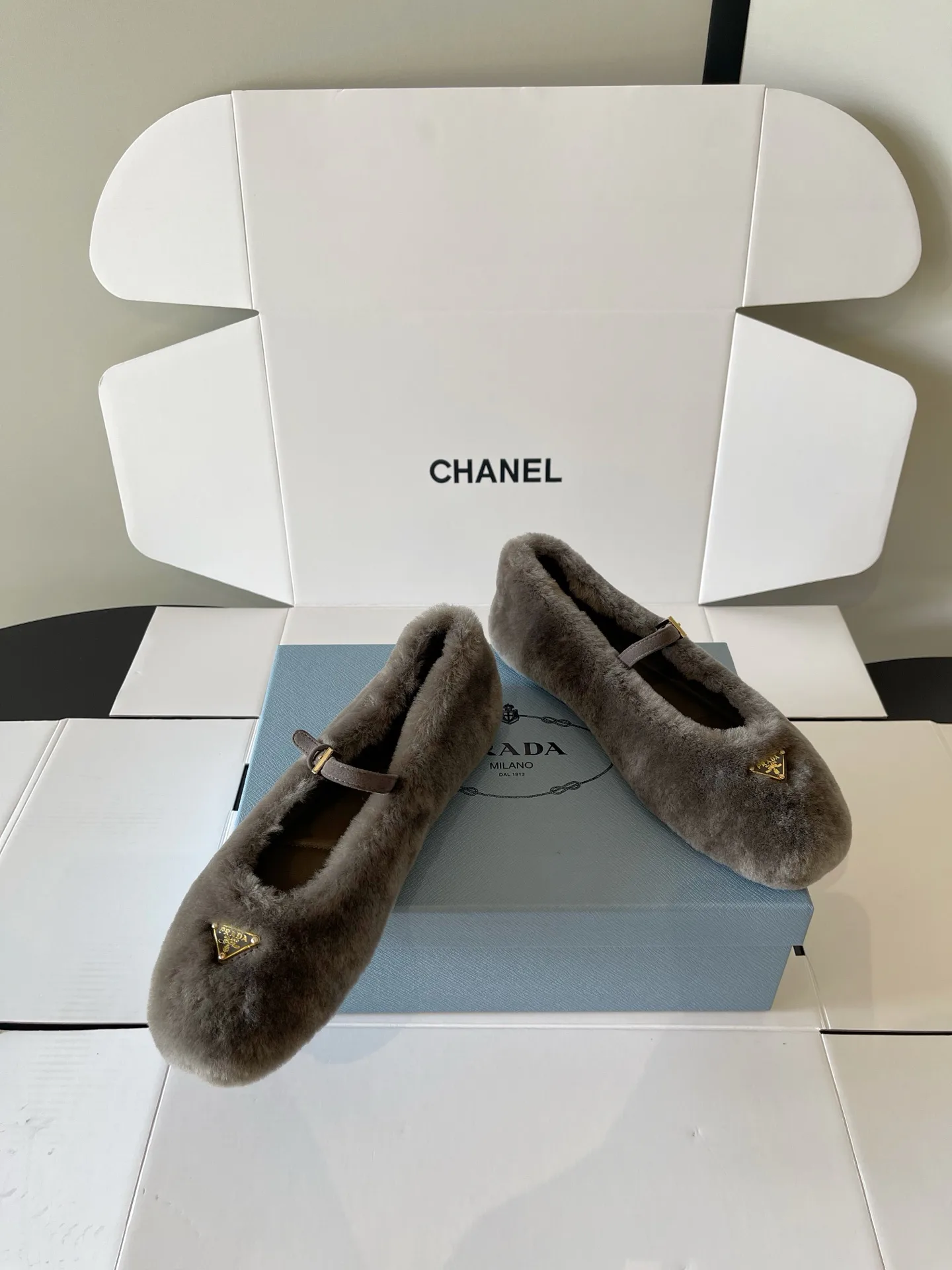 Балетки Женские Prada 18703542