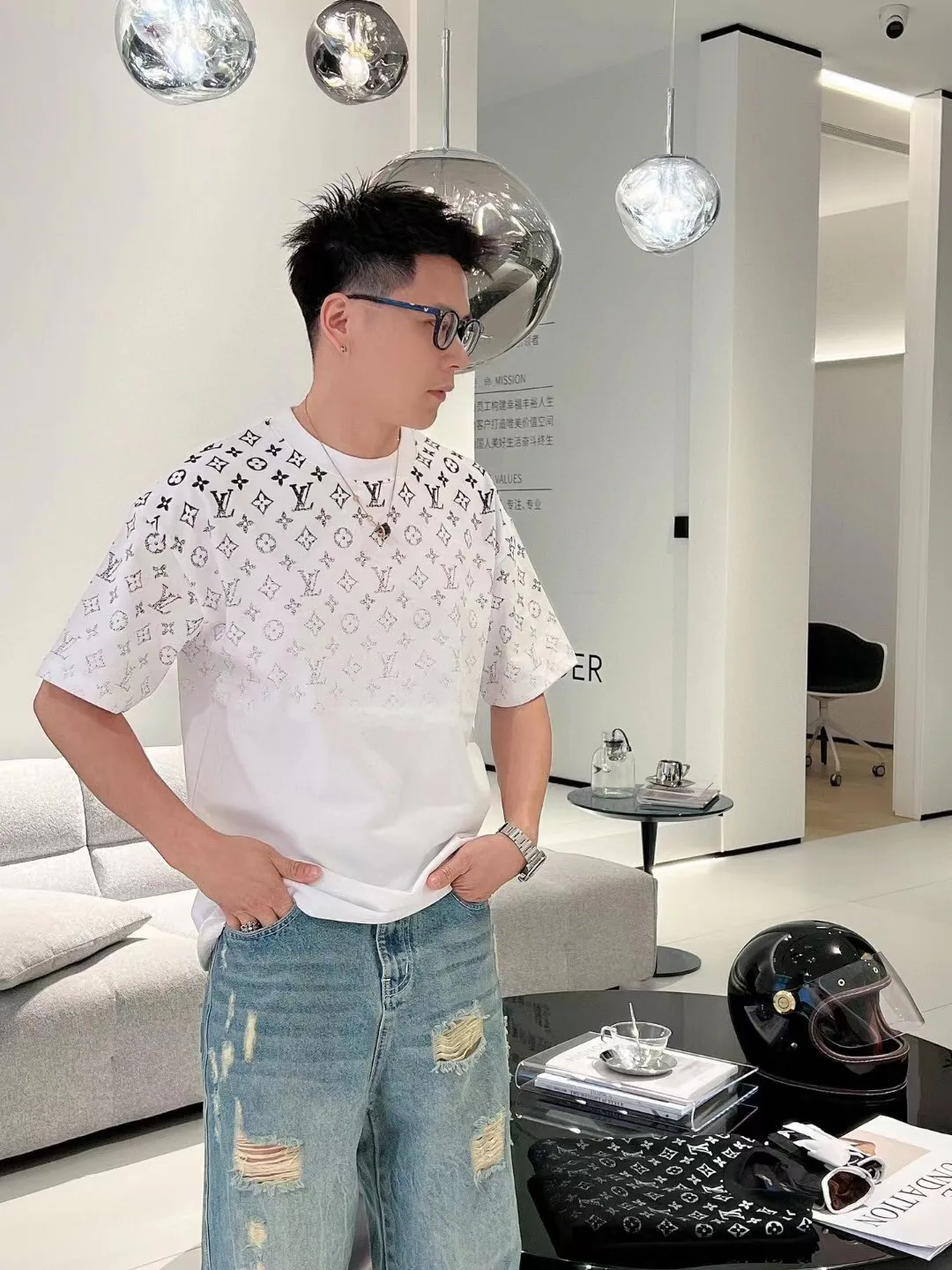 Футболки Мужские Louis Vuitton 7323