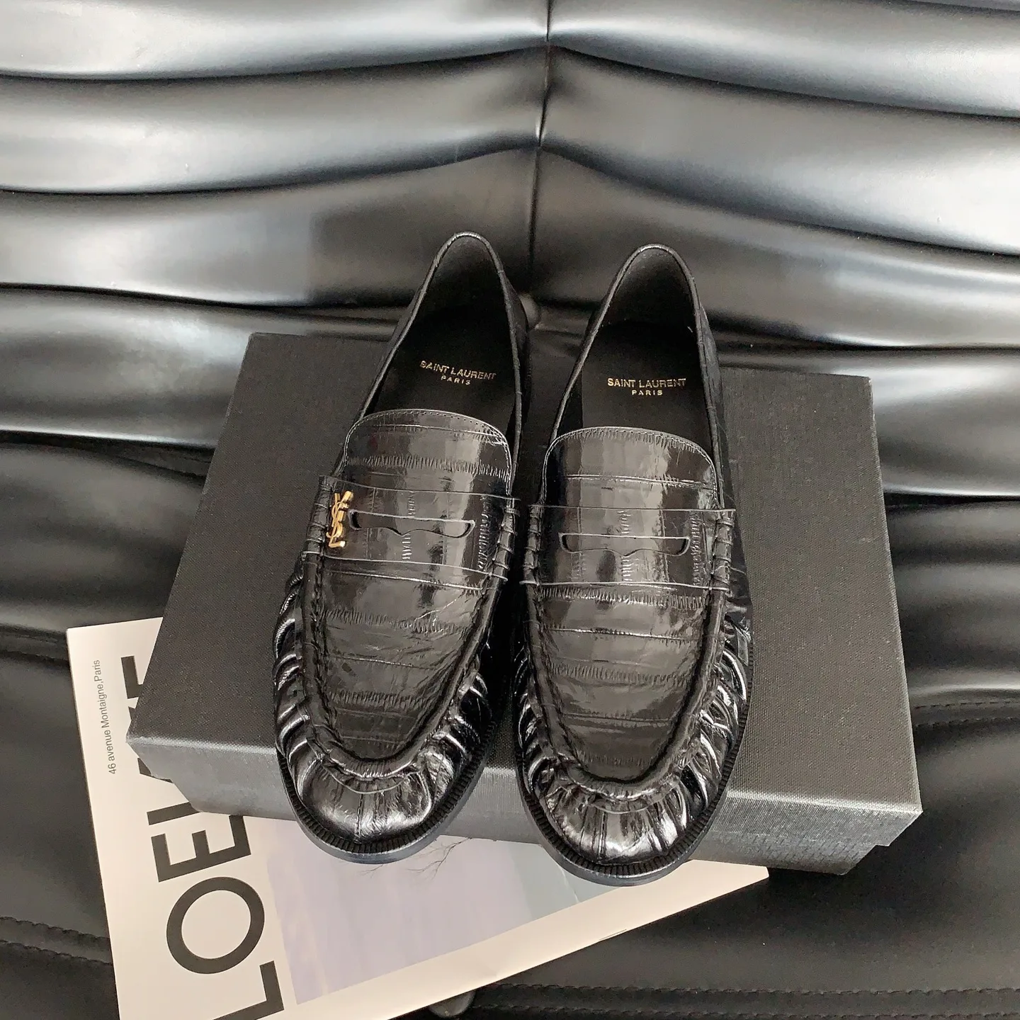Лоферы И Мокасины Женские Saint Laurent 809064