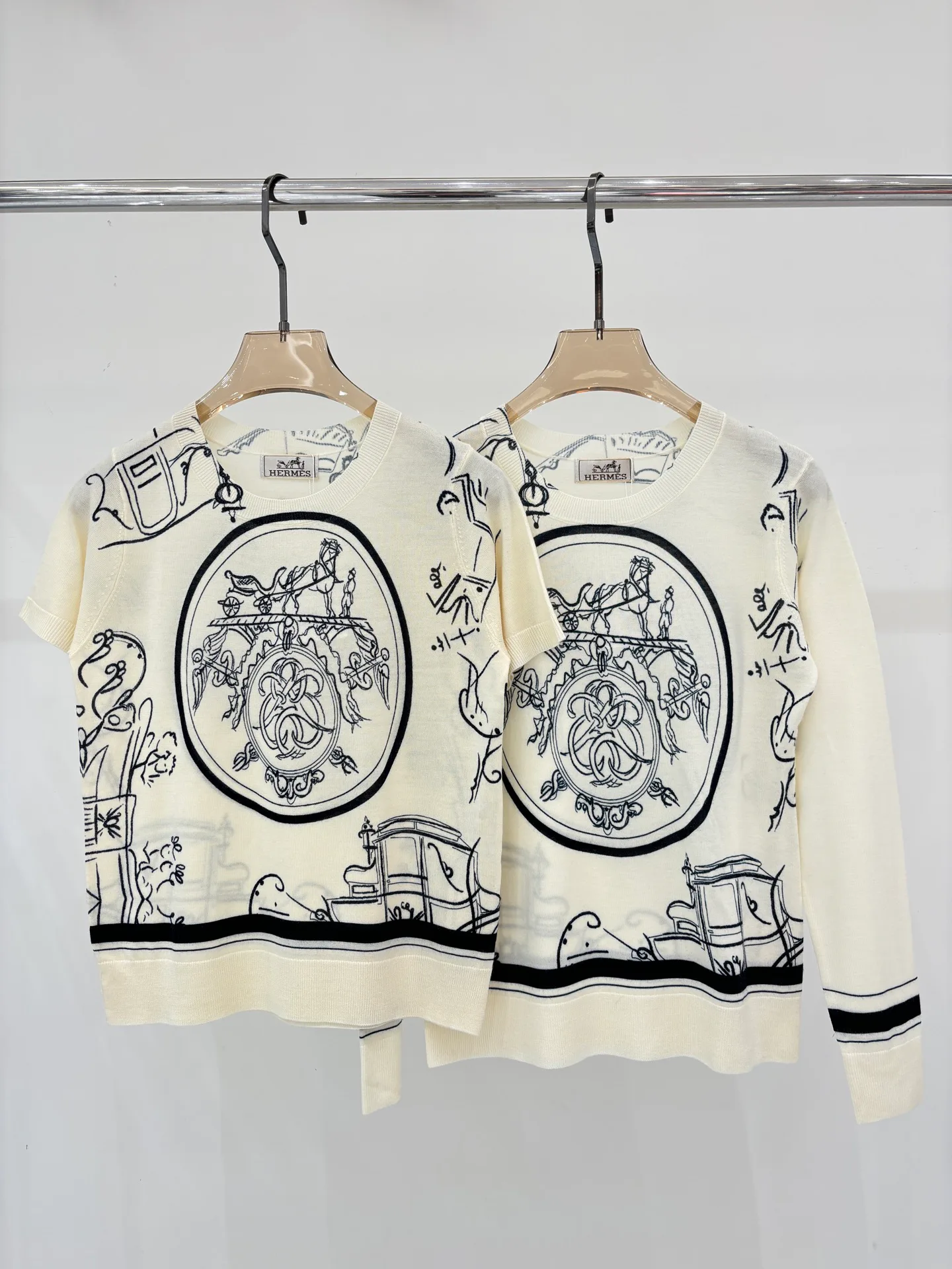 Лонгсливы Женские Hermes 11158594