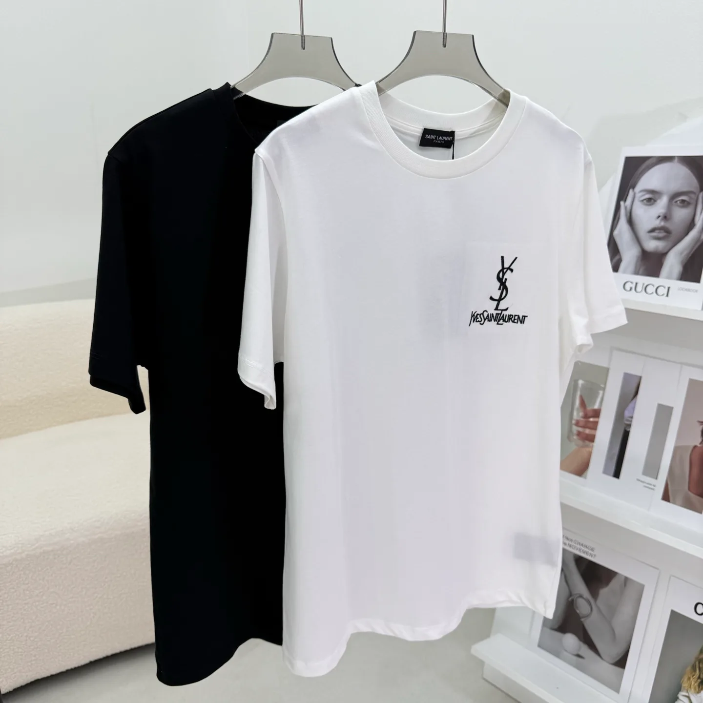 Футболки Женские Saint Laurent 11250111