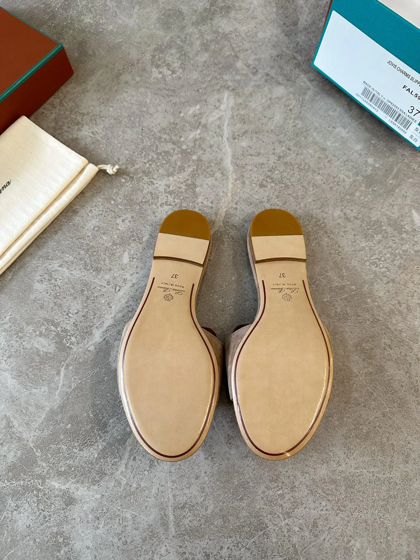 Шлепанцы Женские Loro Piana 32611