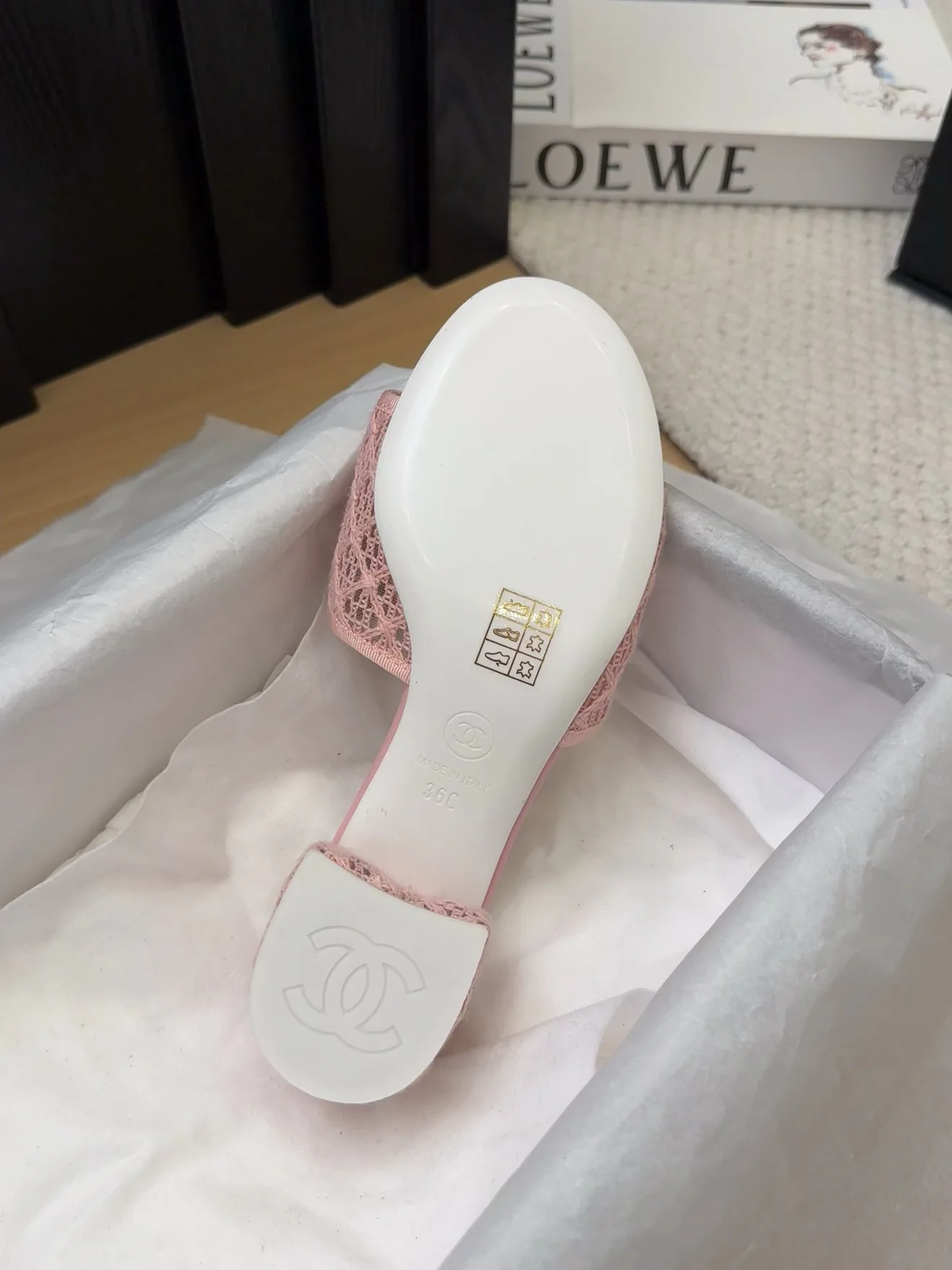 Шлепанцы Женские Chanel 28362