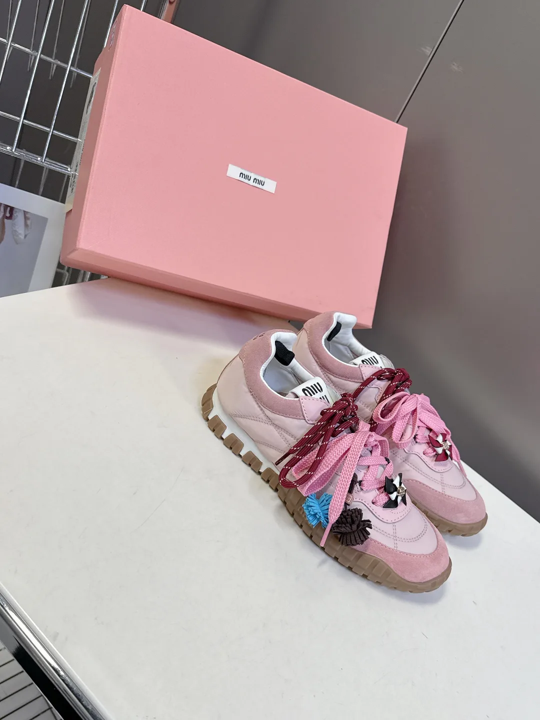 Кроссовки Женские Miu Miu 68392