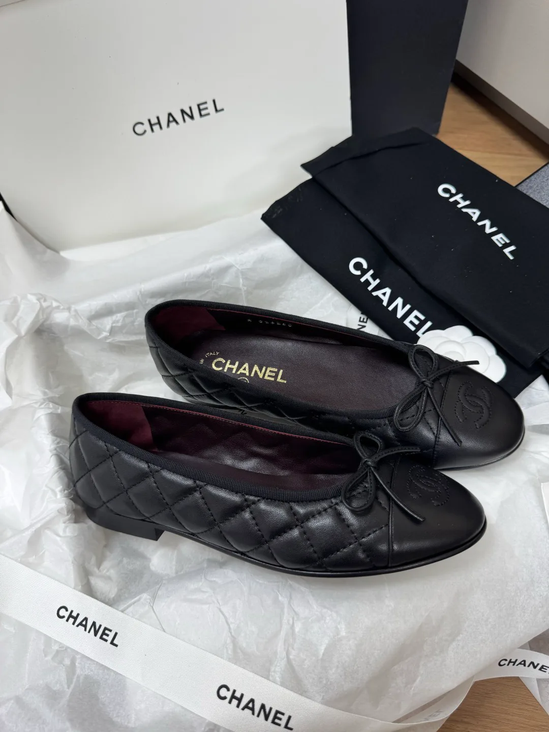 Балетки Женские Chanel 18725079