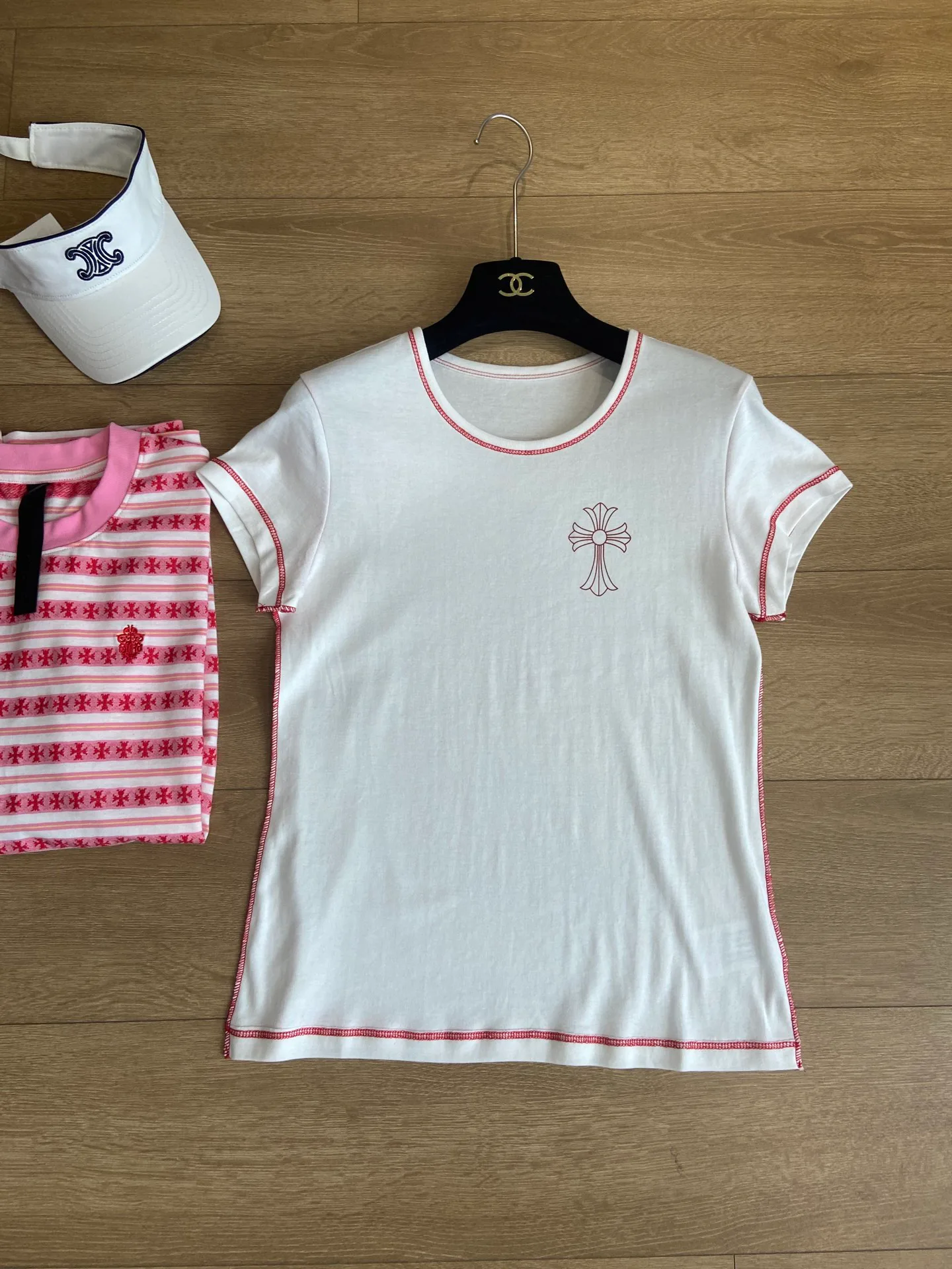 Футболки Женские Chrome Hearts 17159997