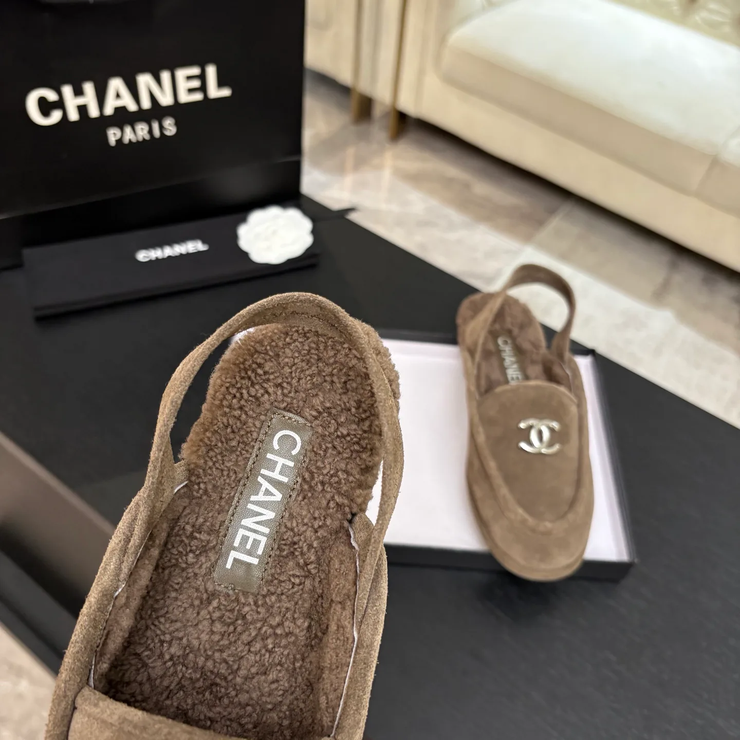 Лоферы И Мокасины Женские Chanel 19549547