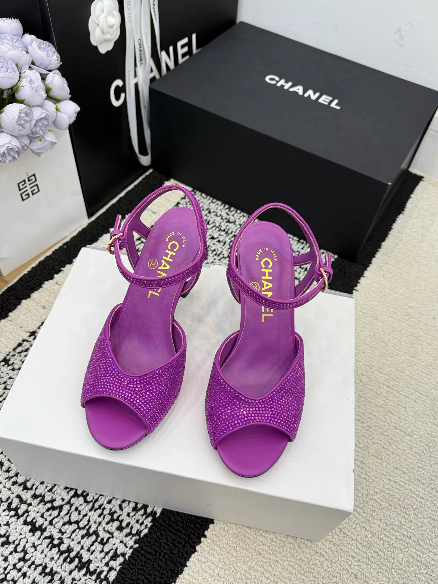 Босоножки Женские Chanel 1224397