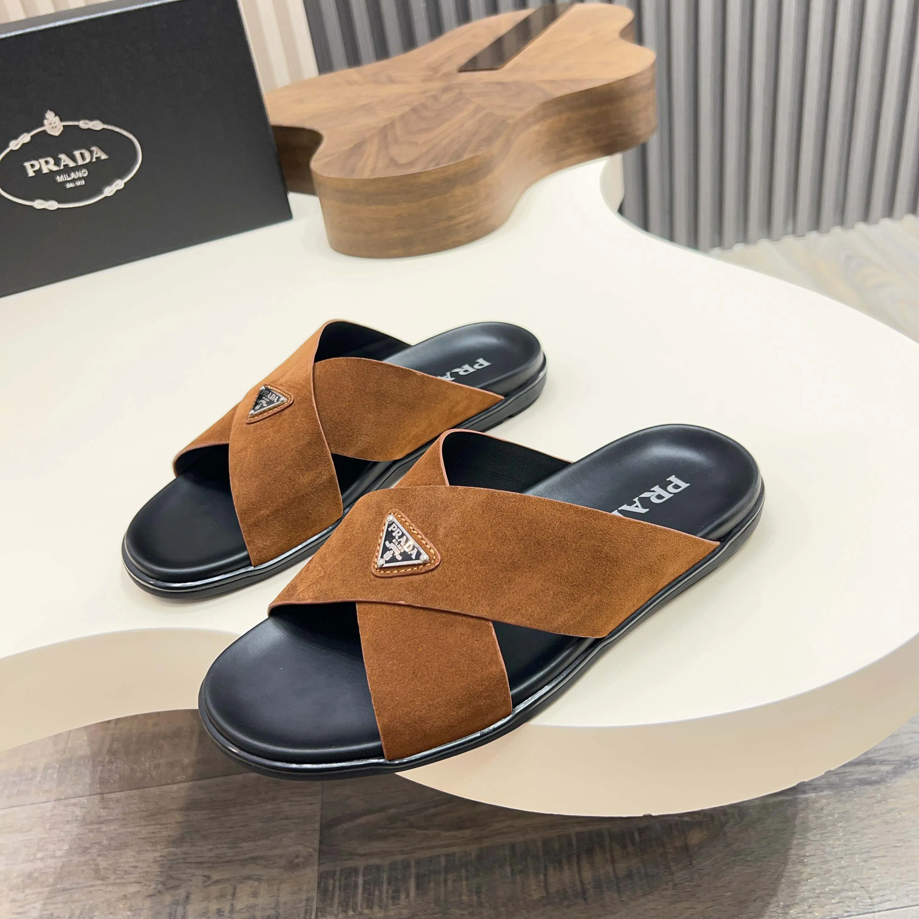 Сандалии Мужские Prada 12650956