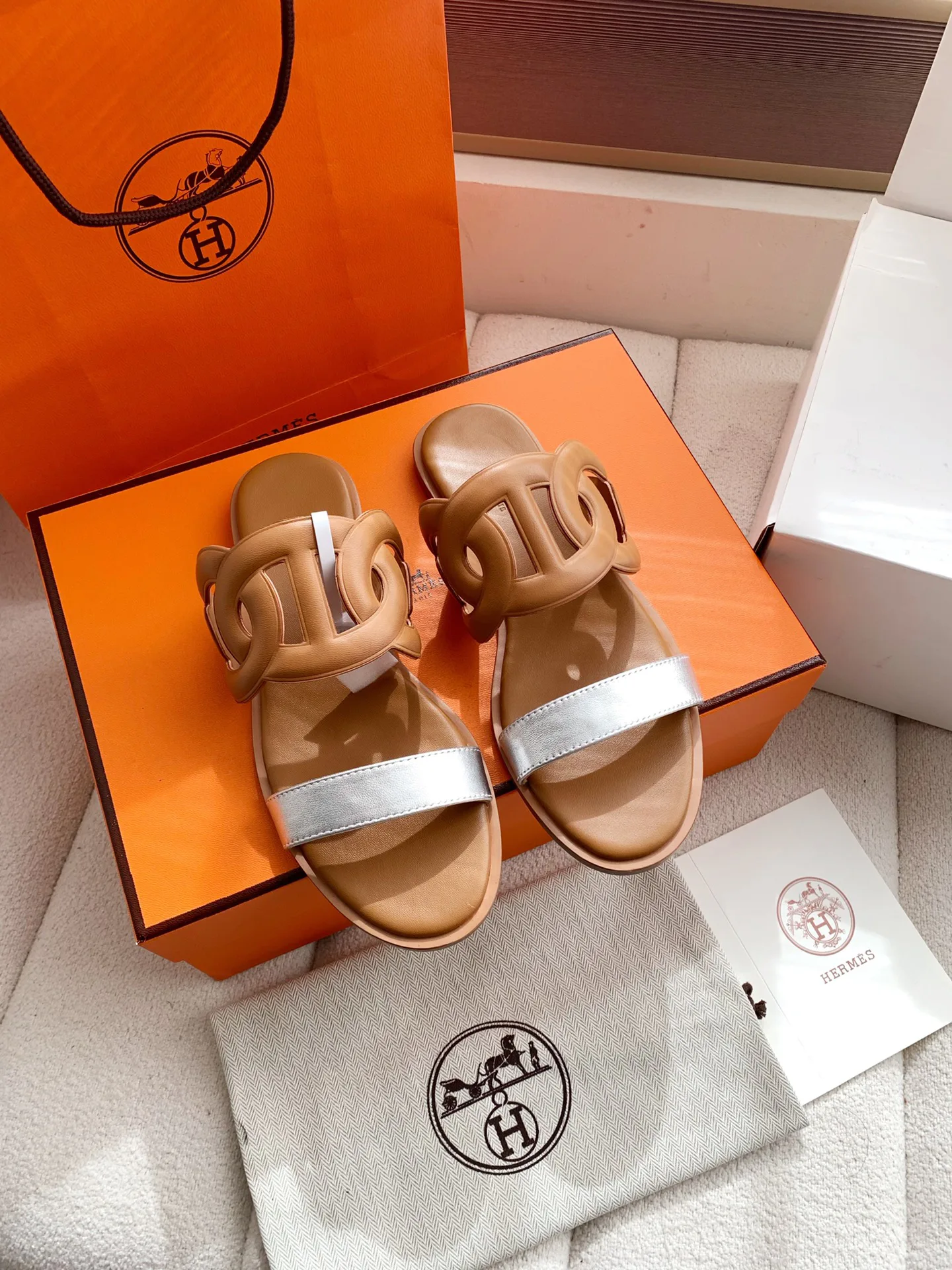 Шлепанцы Женские Hermes 10461989