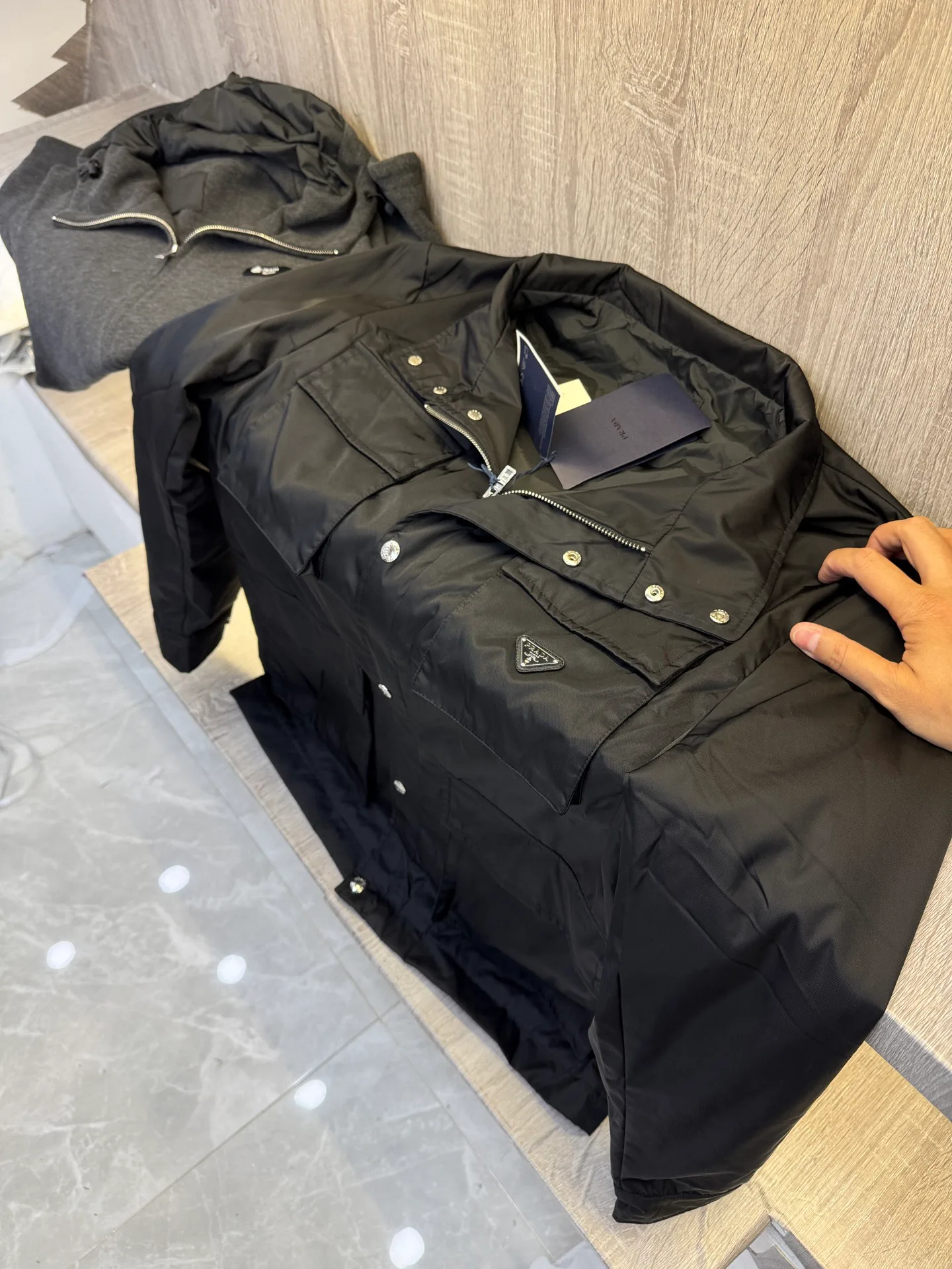 Куртки И Пуховики Мужские Prada 18206157