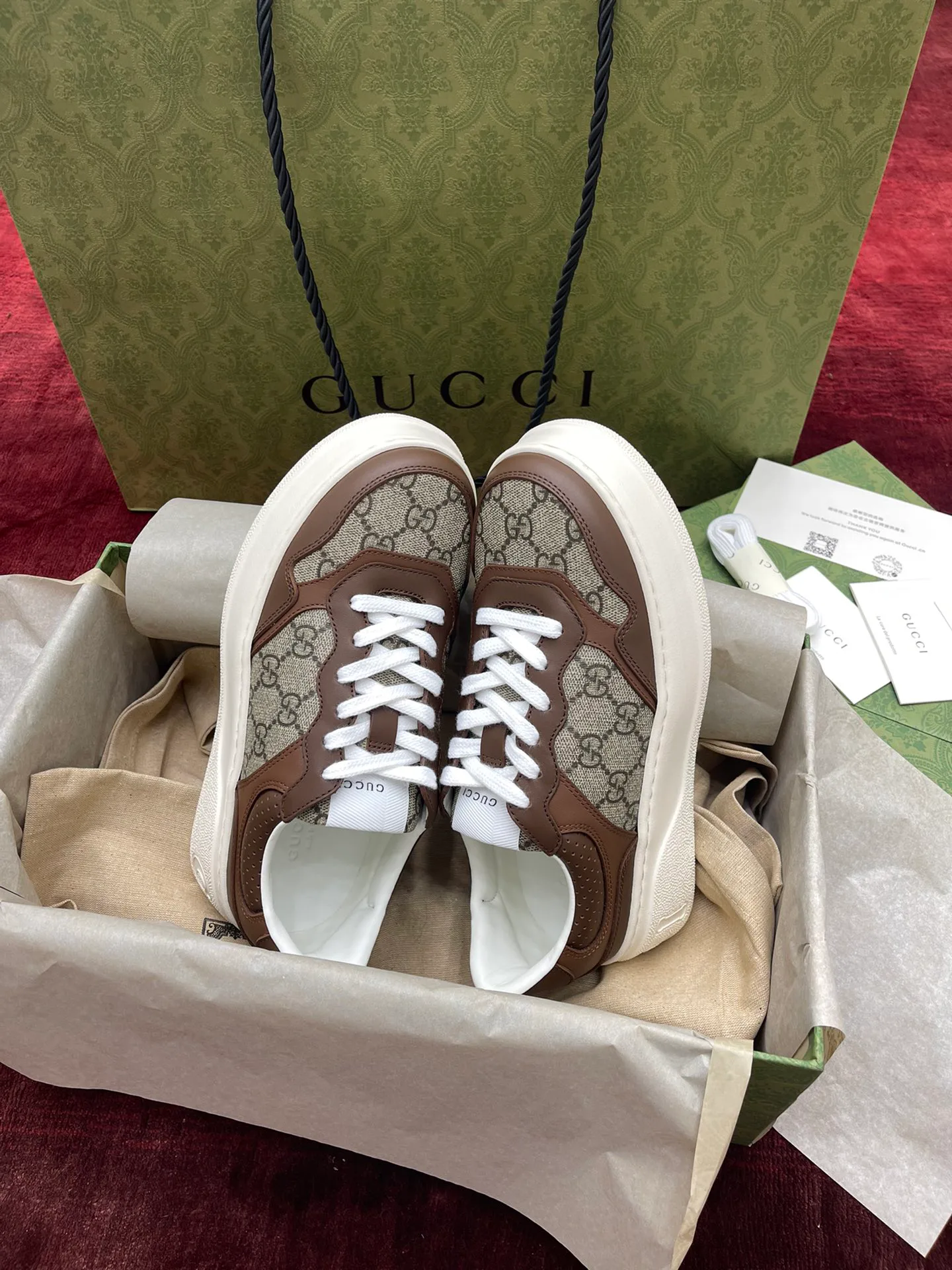 Кеды Женские Gucci 1586641