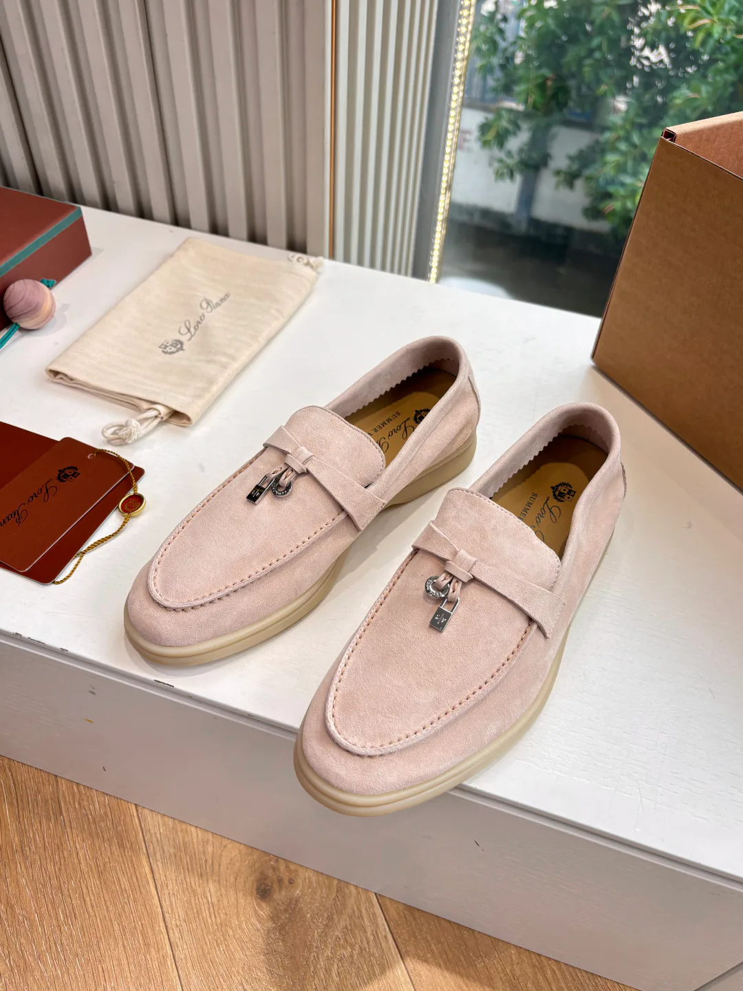 Лоферы И Мокасины Женские Loro Piana 1286077