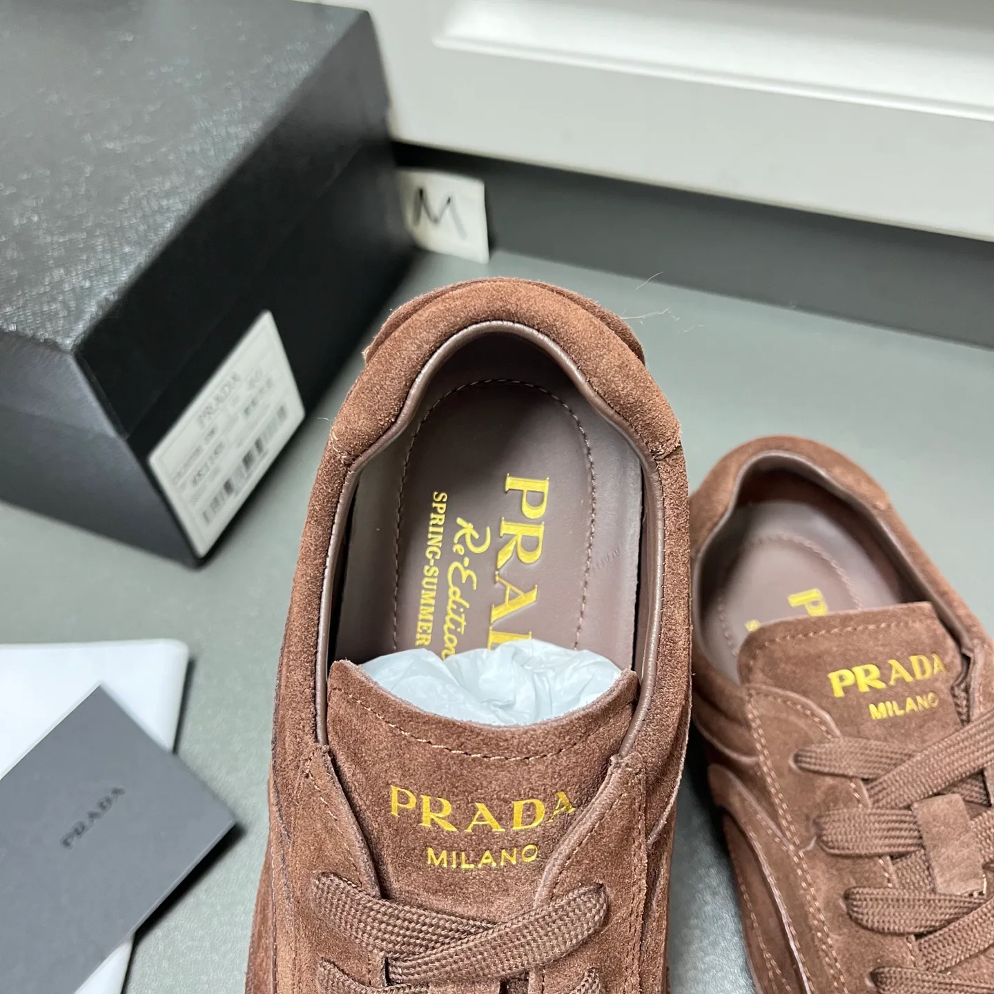 Кроссовки Мужские Prada 13403058