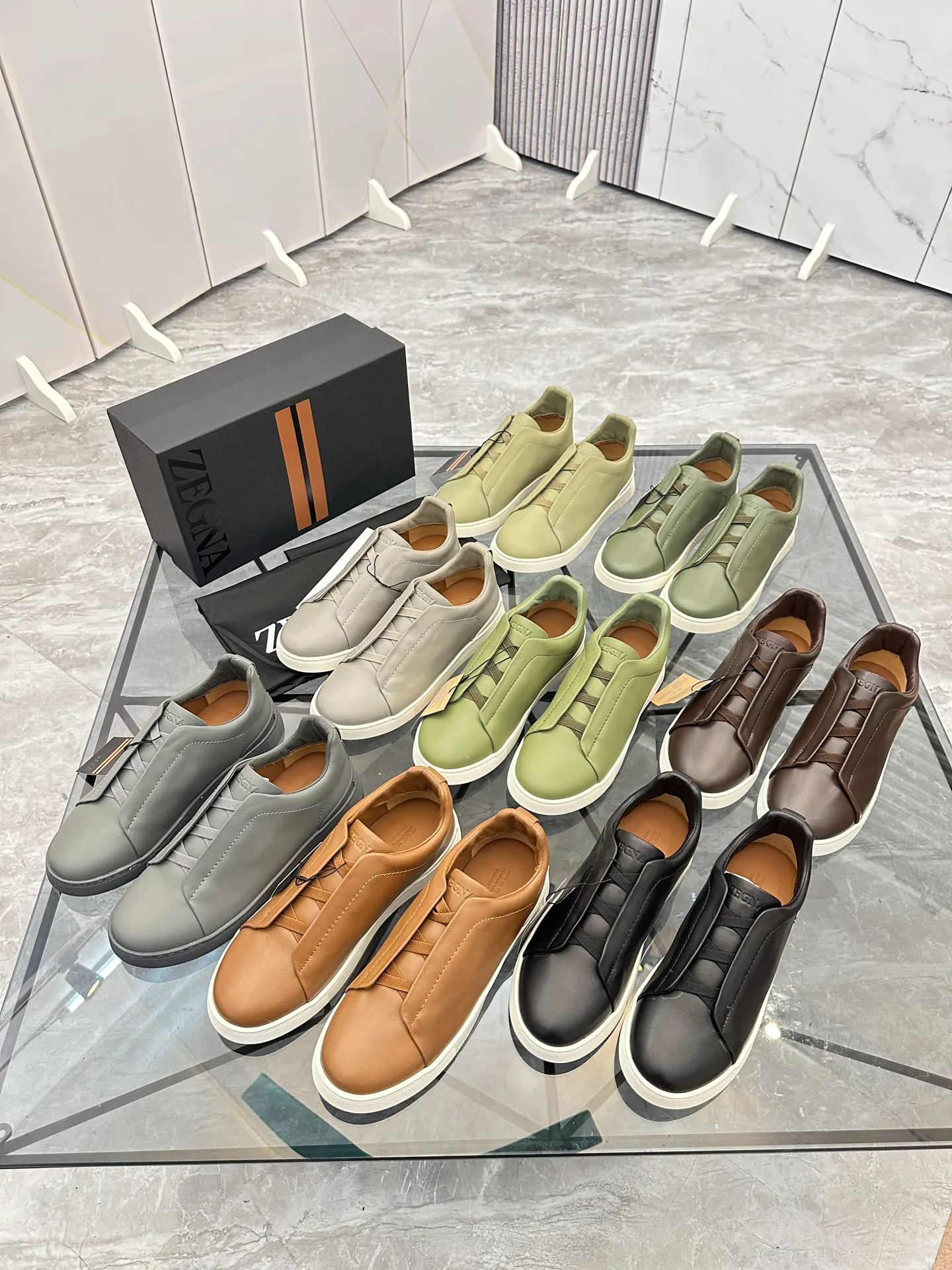 Кеды Мужские Zegna 716026