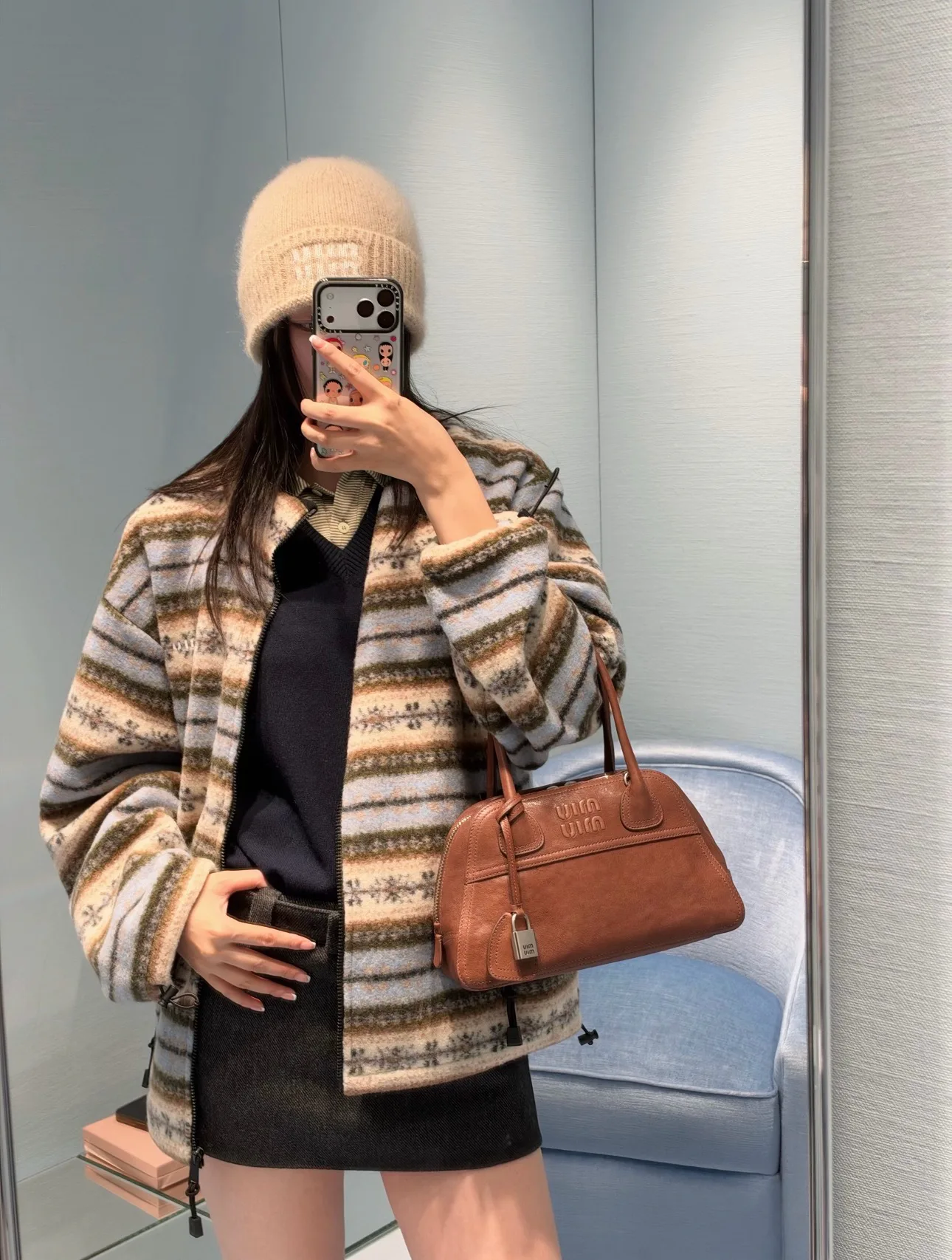 Куртки И Пуховики Женские Miu Miu 19294019