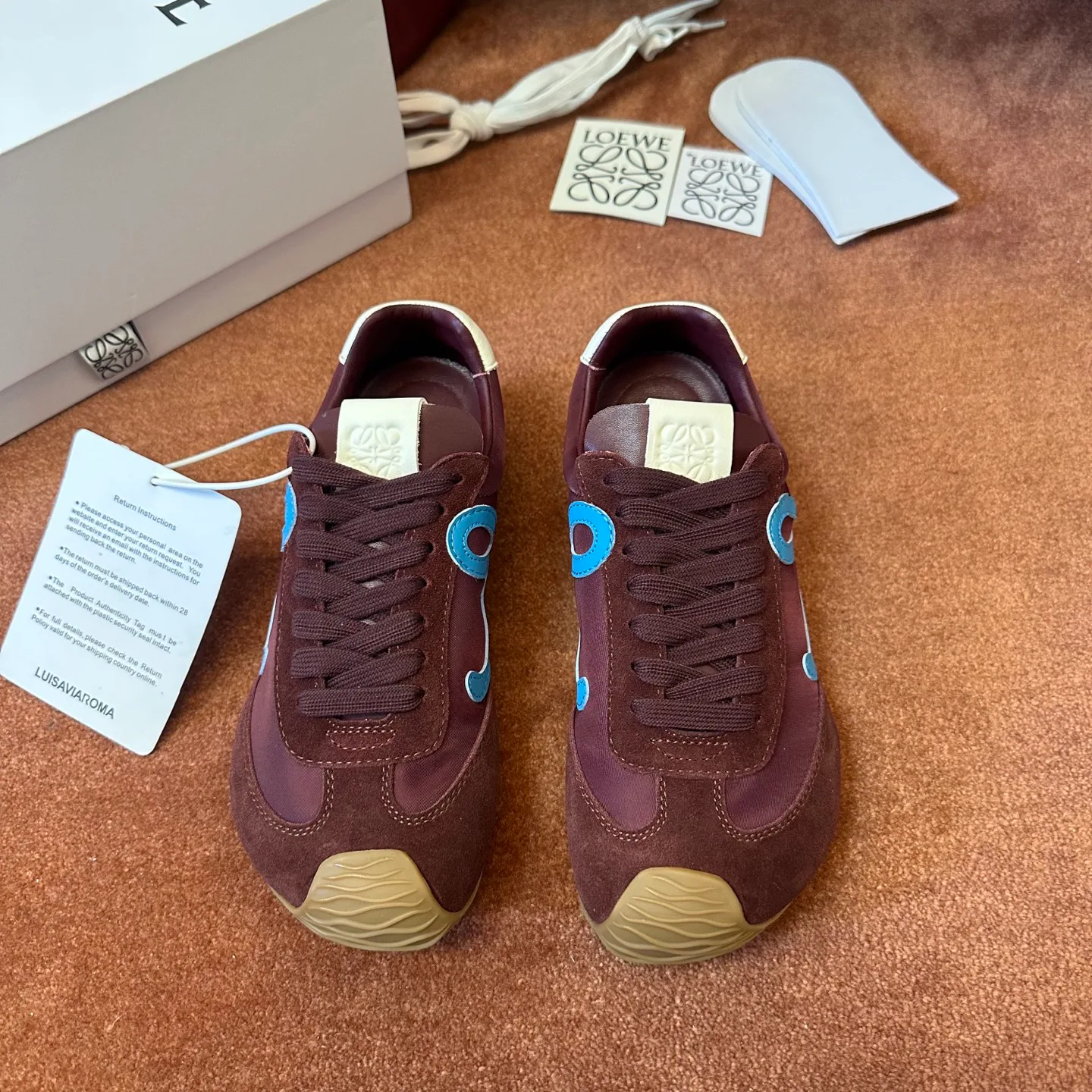 Кроссовки Женские Loewe 591557