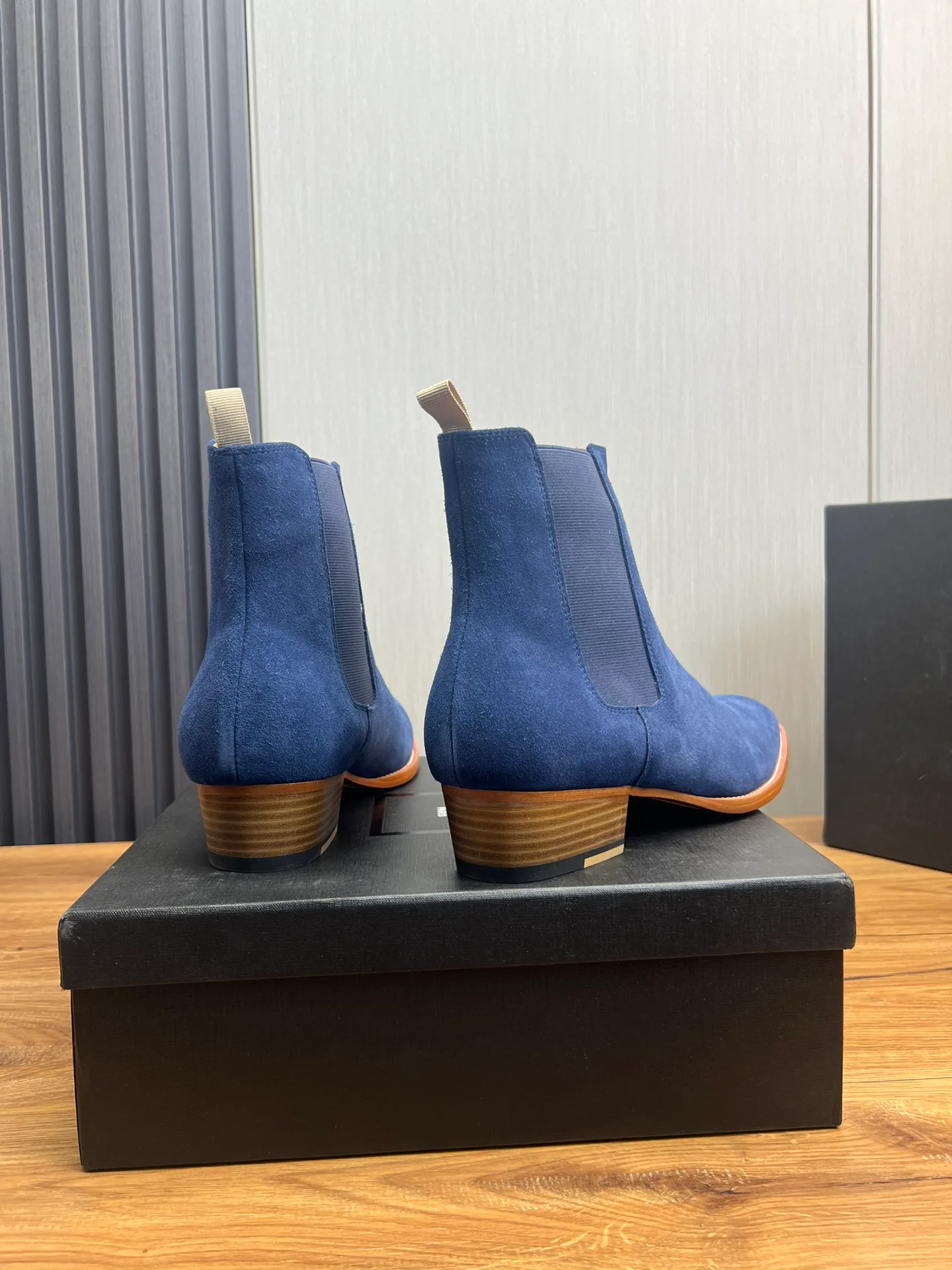 Ботинки Мужские Saint Laurent 1261421