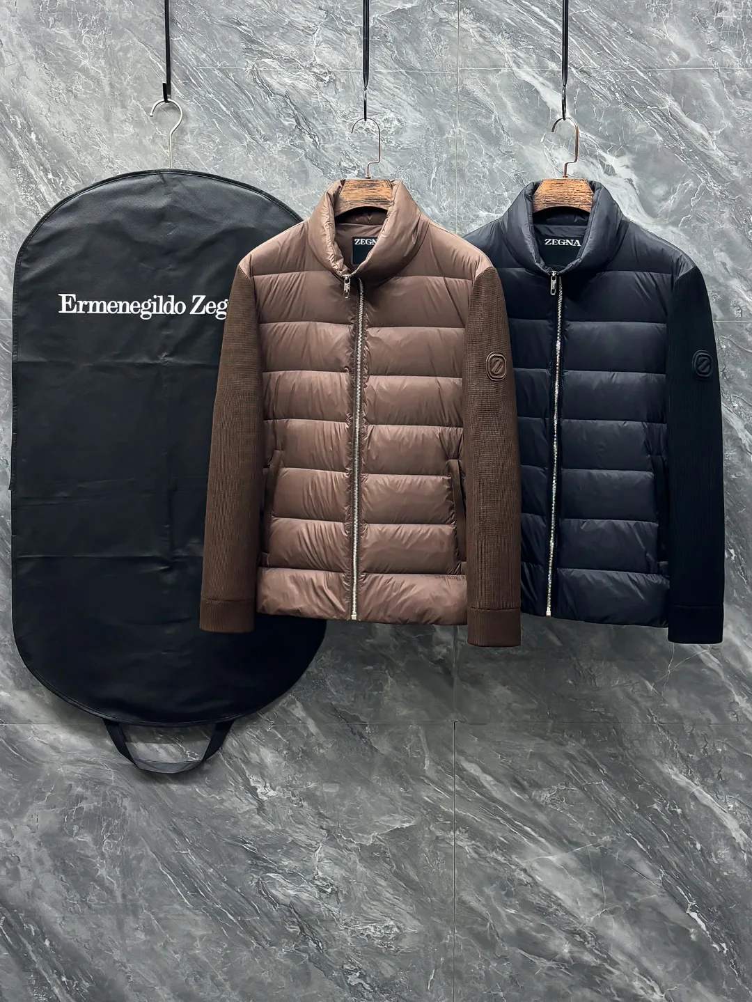 Куртки И Пуховики Мужские Zegna 5023445