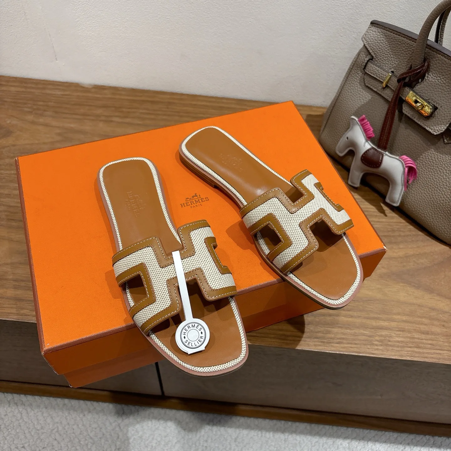 Шлепанцы Женские Hermes 873858