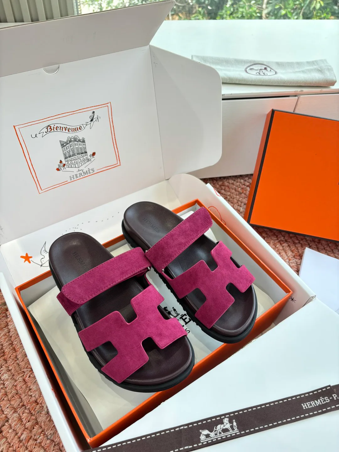 Шлепанцы Женские Hermes 11430356