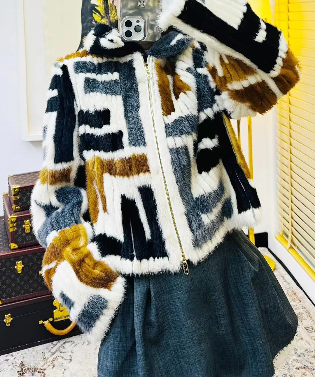 Шубы Женские Fendi 1635848