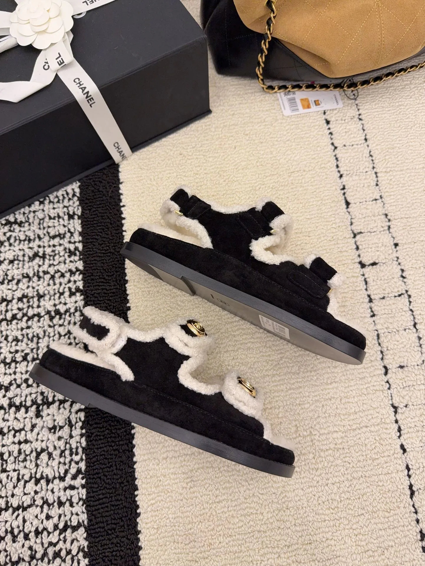 Тапочки Женские Chanel 489659