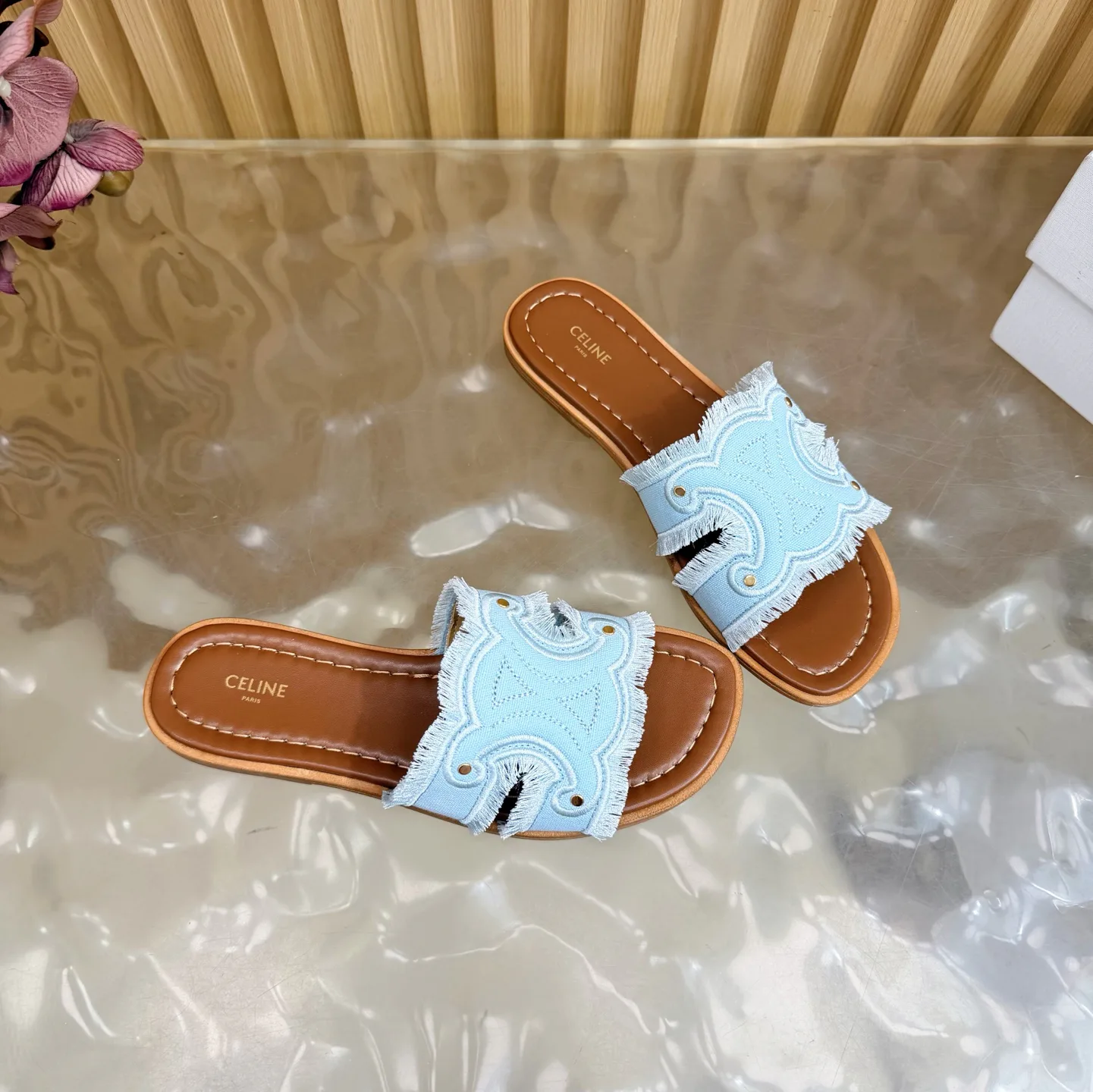 Шлепанцы Женские Celine 12245022
