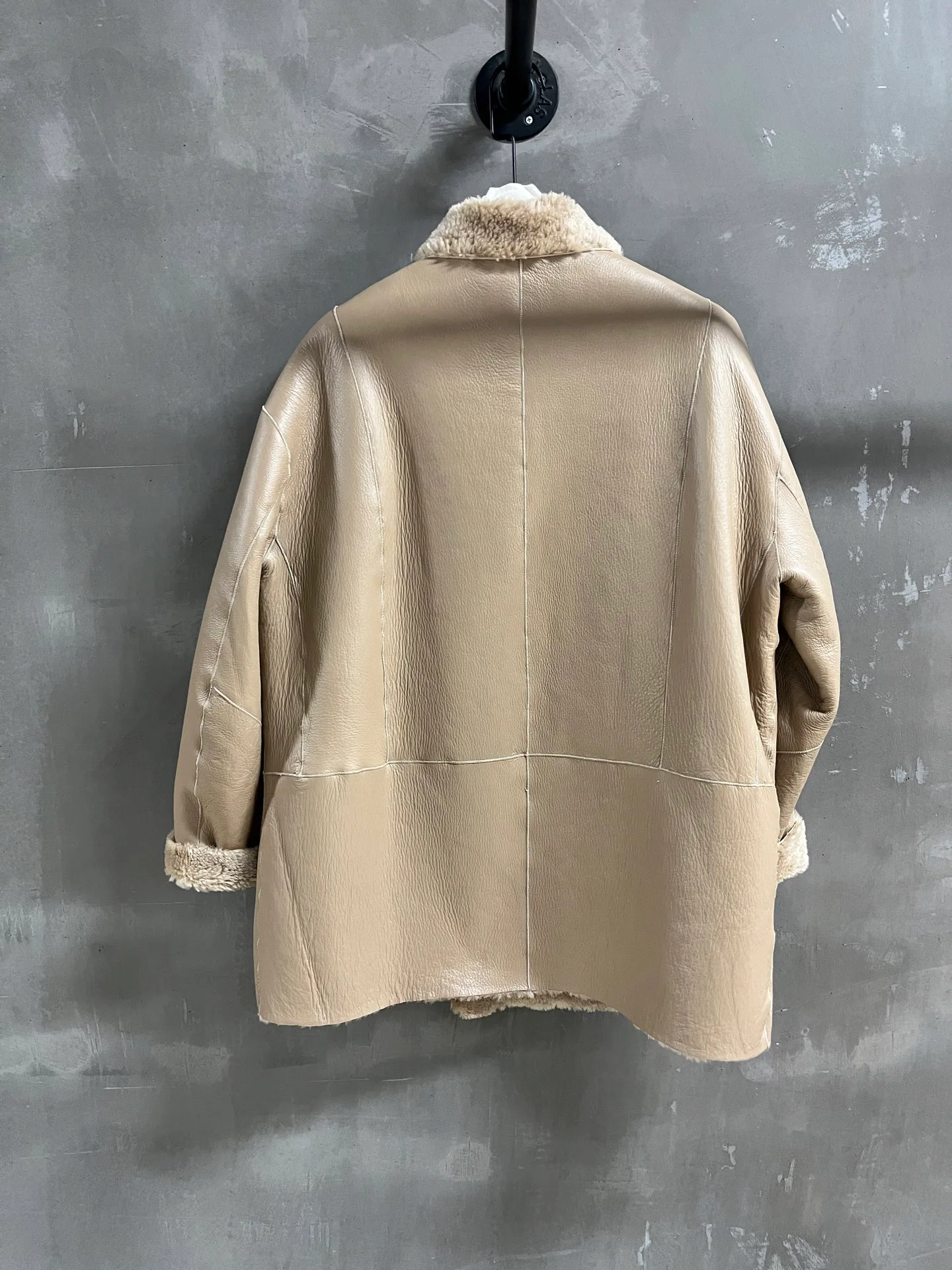 Кожаные Куртки И Дублёнки Женские Brunello Cucinelli 793785