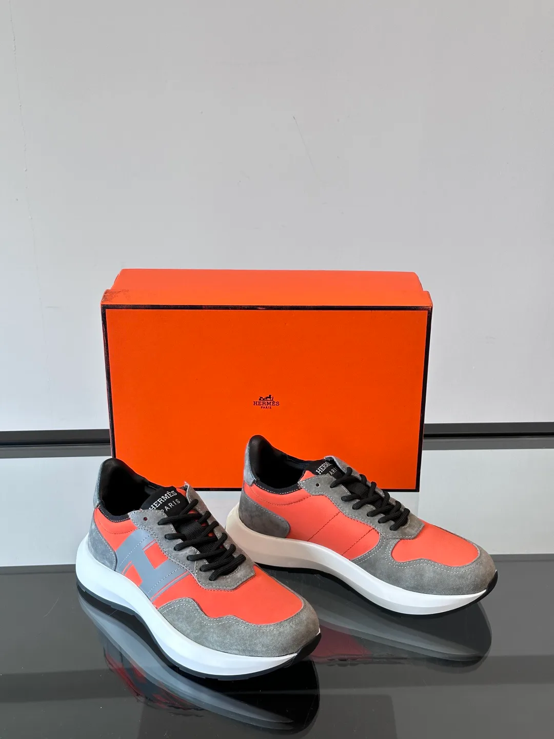 Кроссовки Мужские Hermes 494009