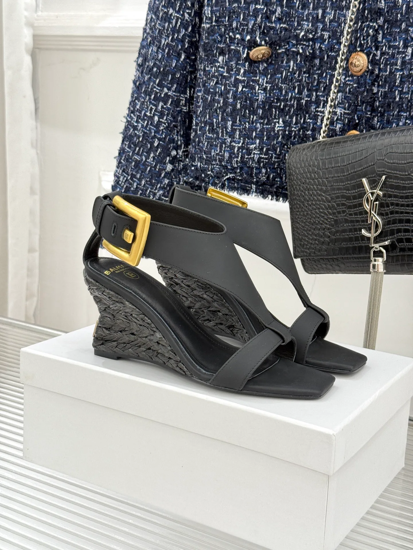 Босоножки Женские Balmain 1770607