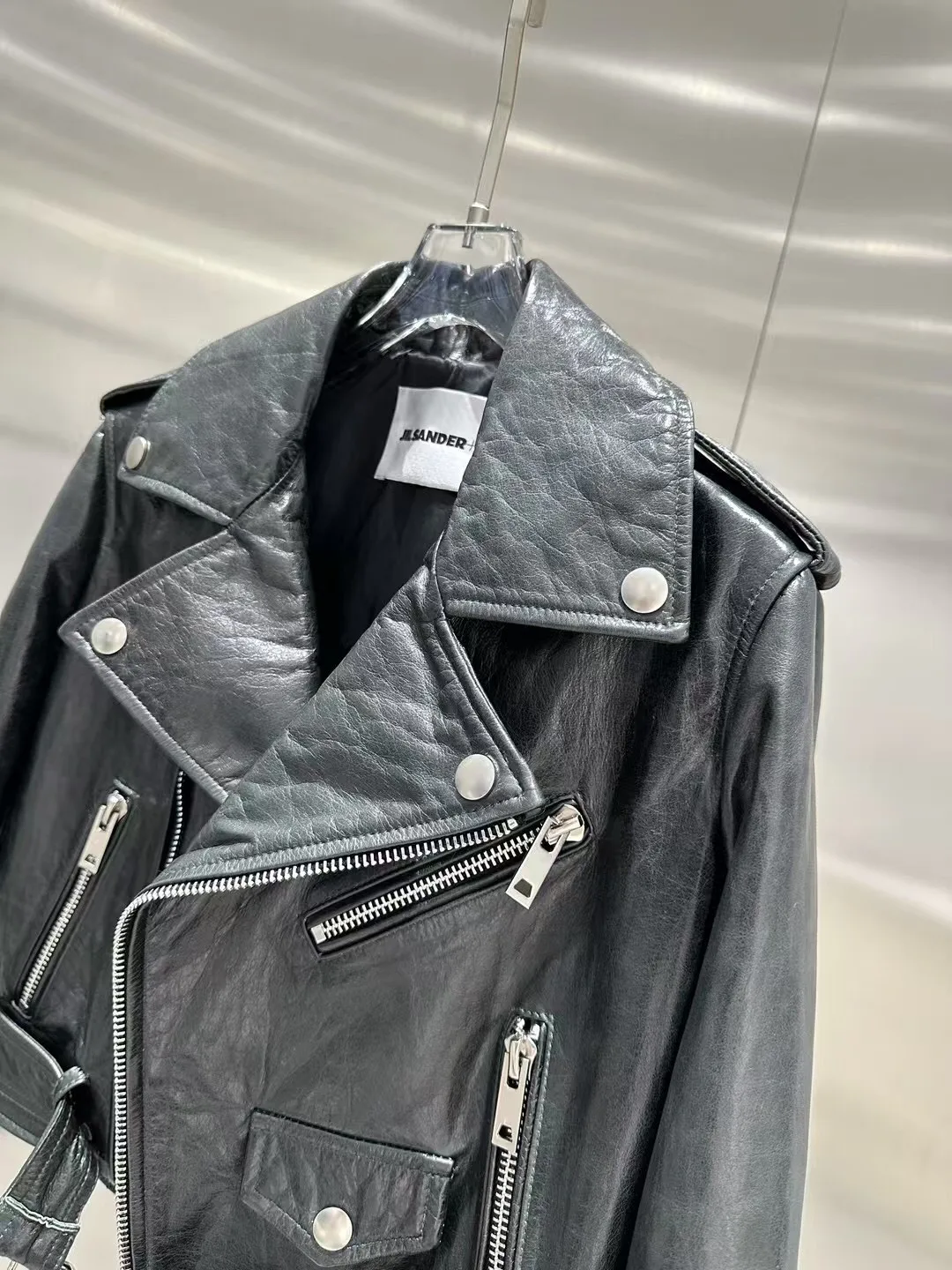 Кожаные Куртки И Дублёнки Женские Jil Sander 12778636