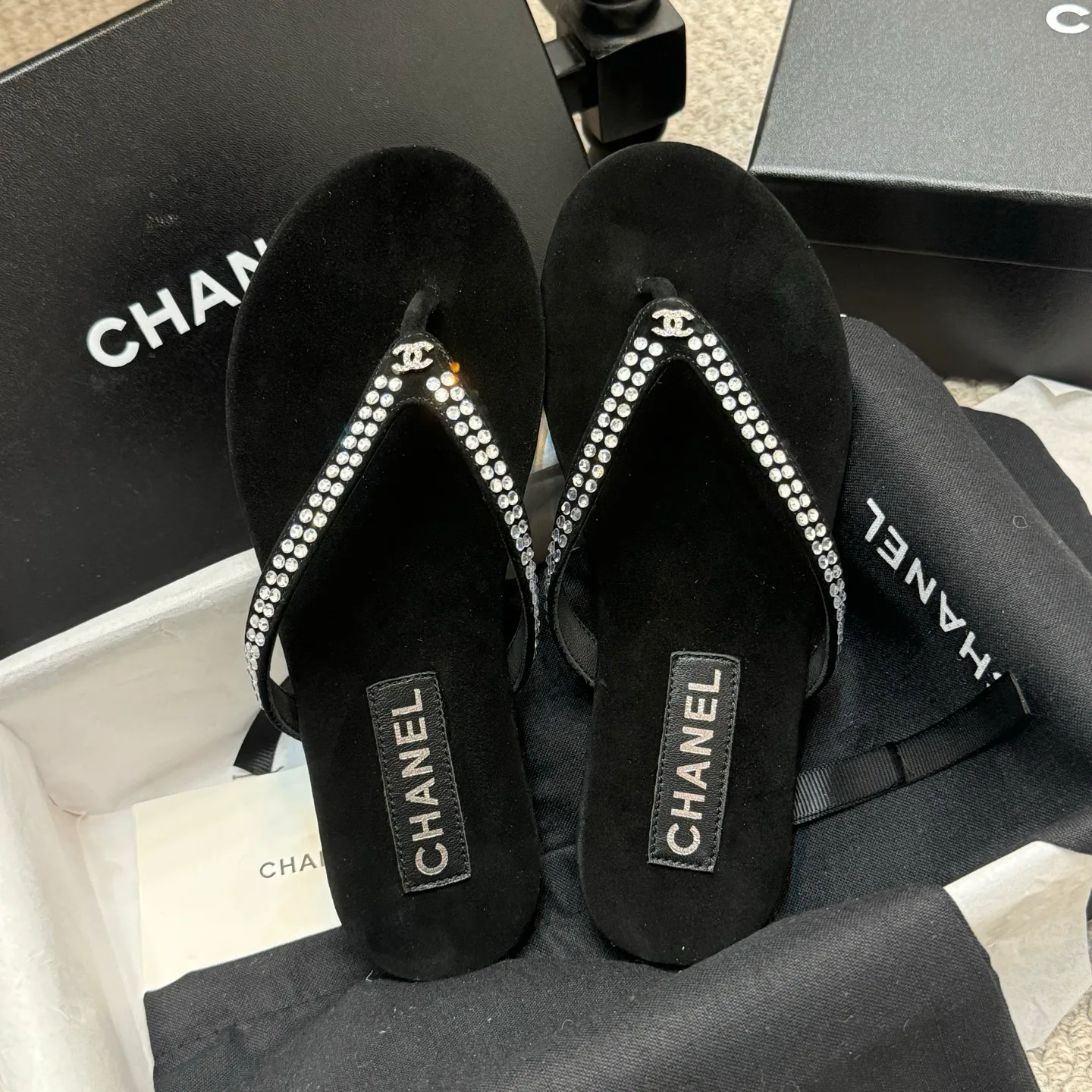 Шлепанцы Женские Chanel 13844