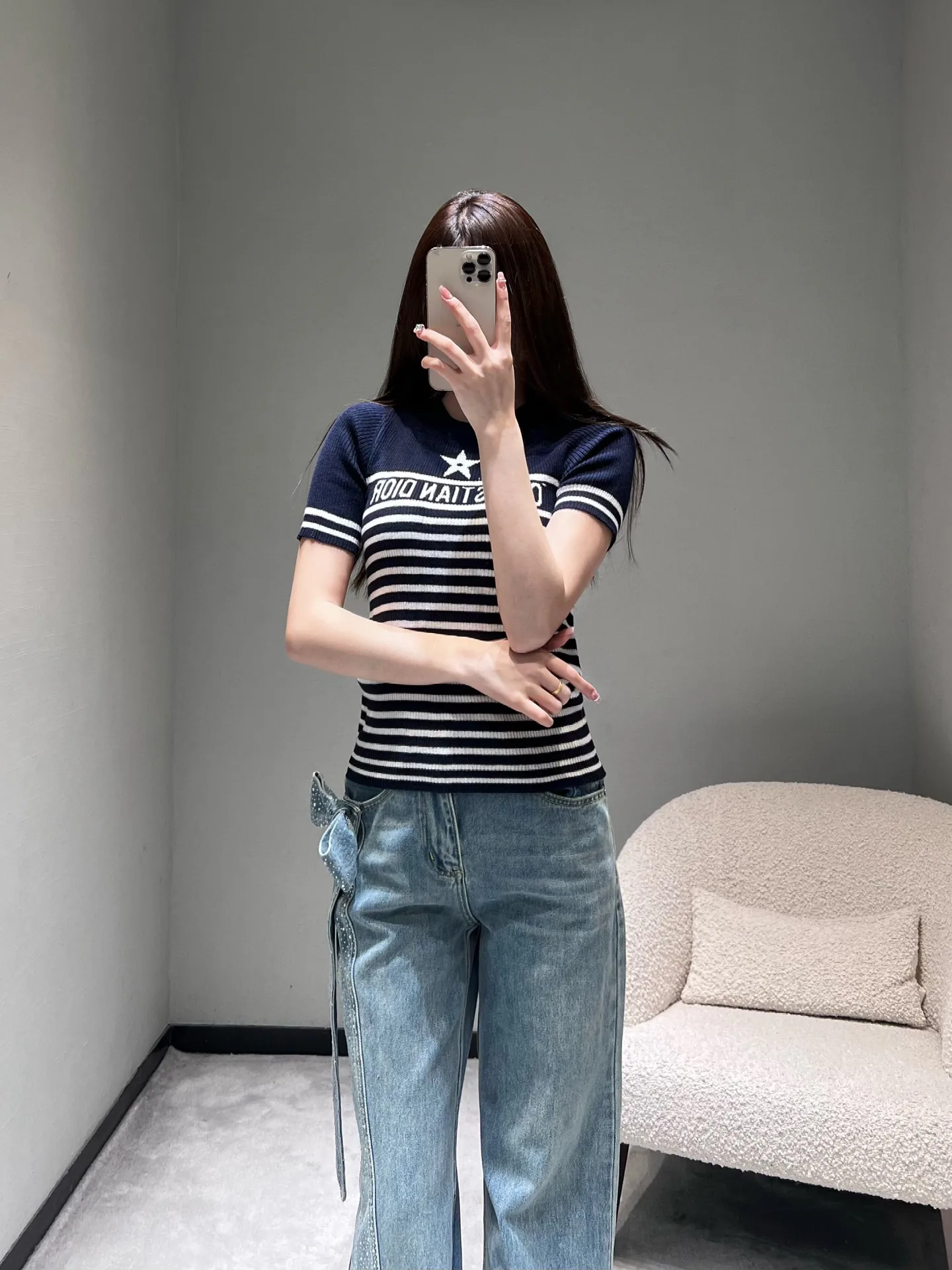 Футболки Женские Christian Dior 5883375