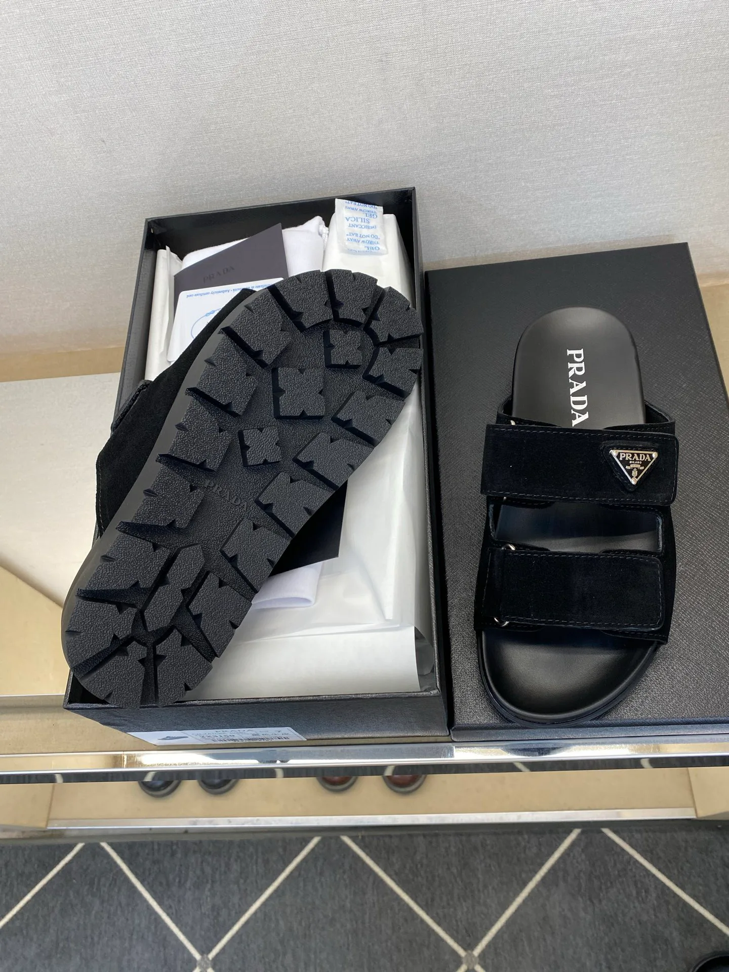 Шлепанцы Мужские Prada 15326411