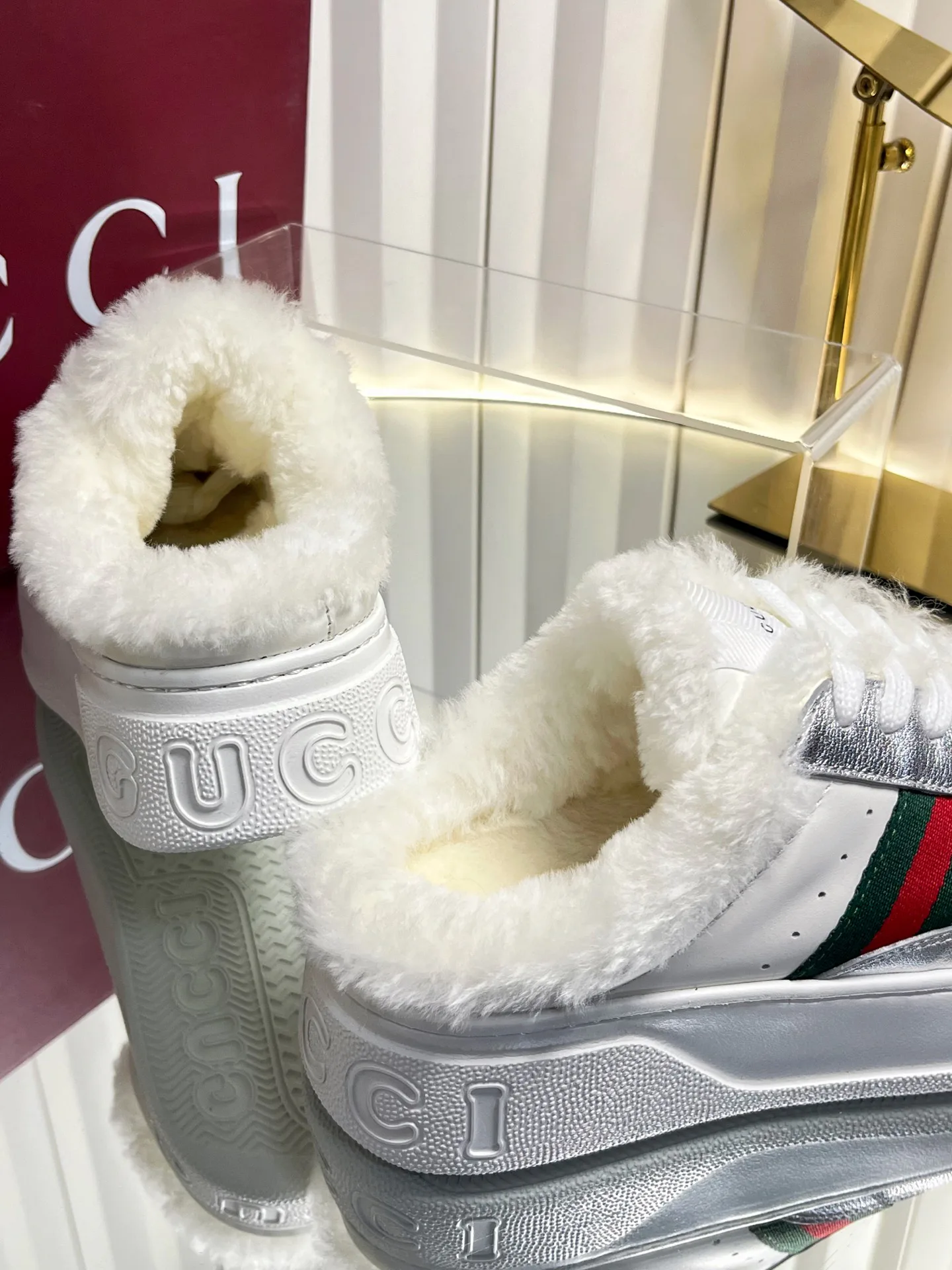 Кеды Женские Gucci 415630