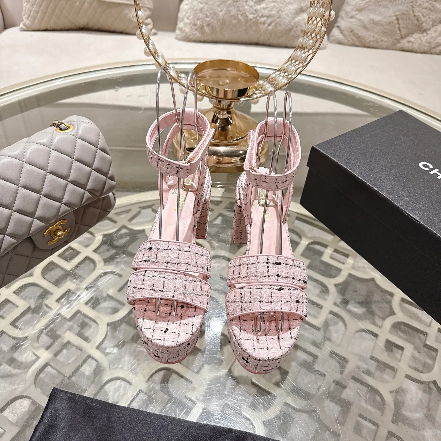 Босоножки Женские Chanel 9361029