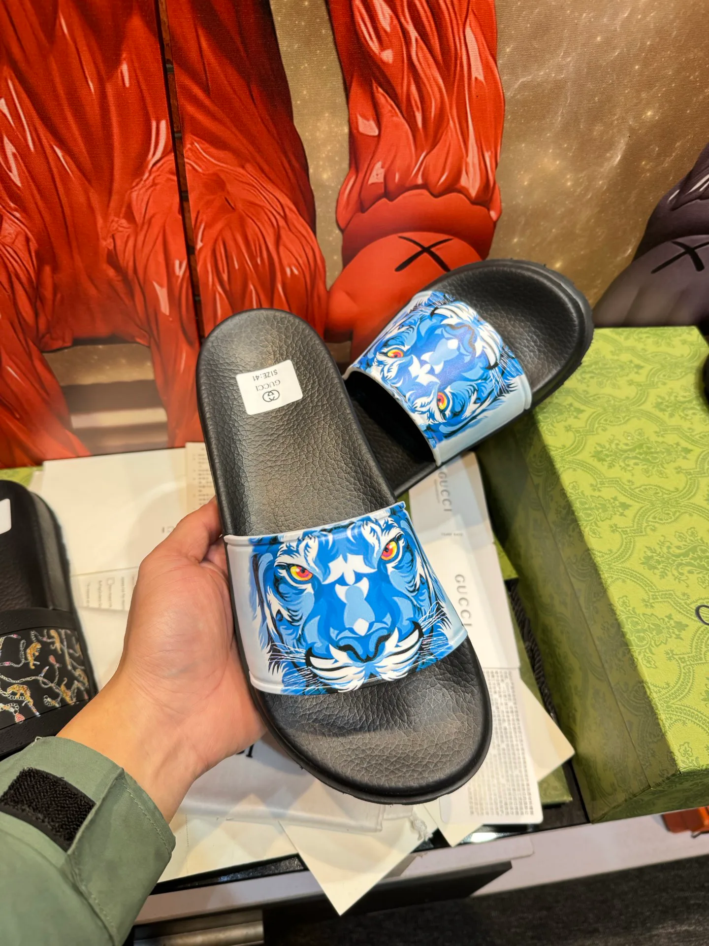 Шлепанцы Женские Gucci 10313893