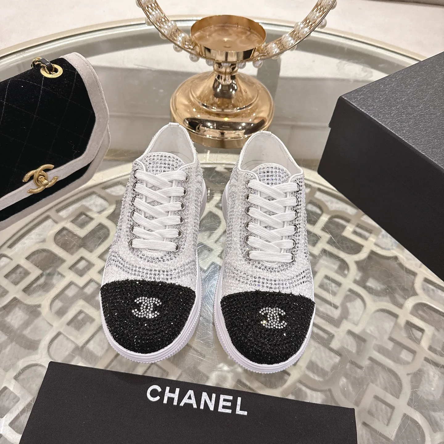 Кроссовки Женские Chanel 1529097