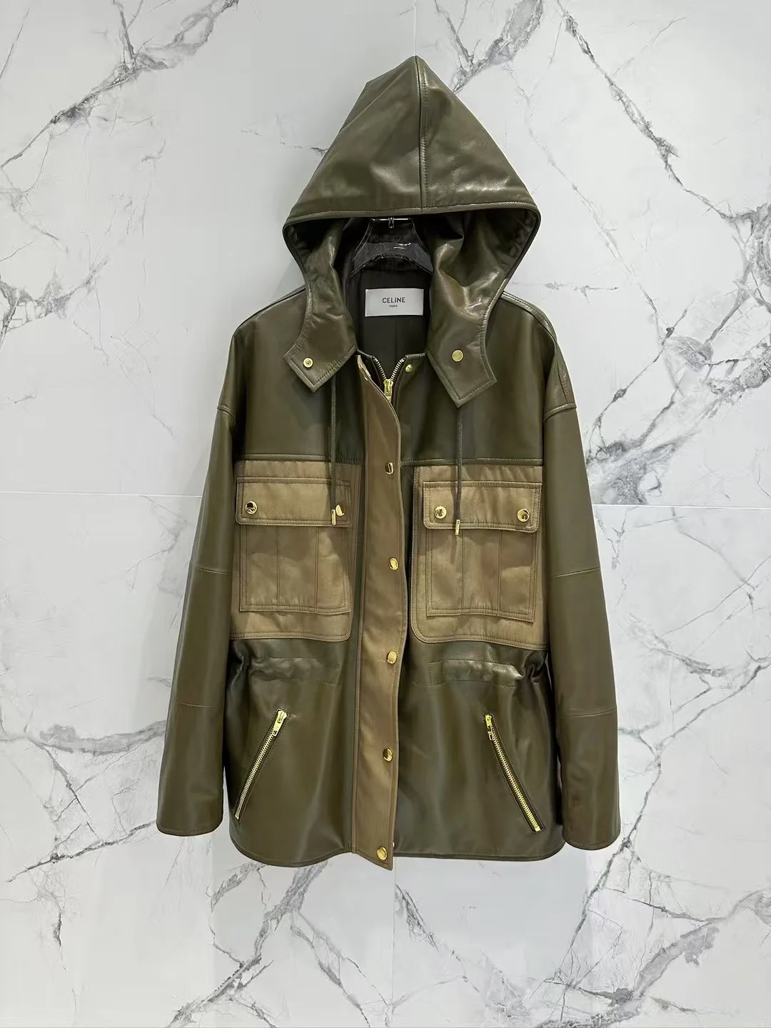 Кожаные Куртки И Дублёнки Женские Celine 11868466