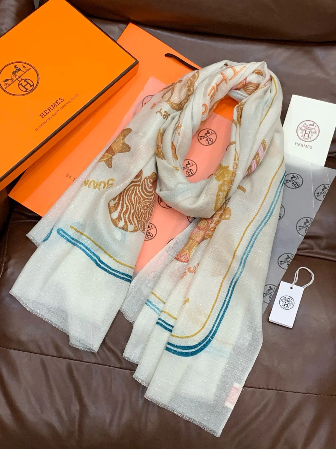 Шарфы Hermes 463851