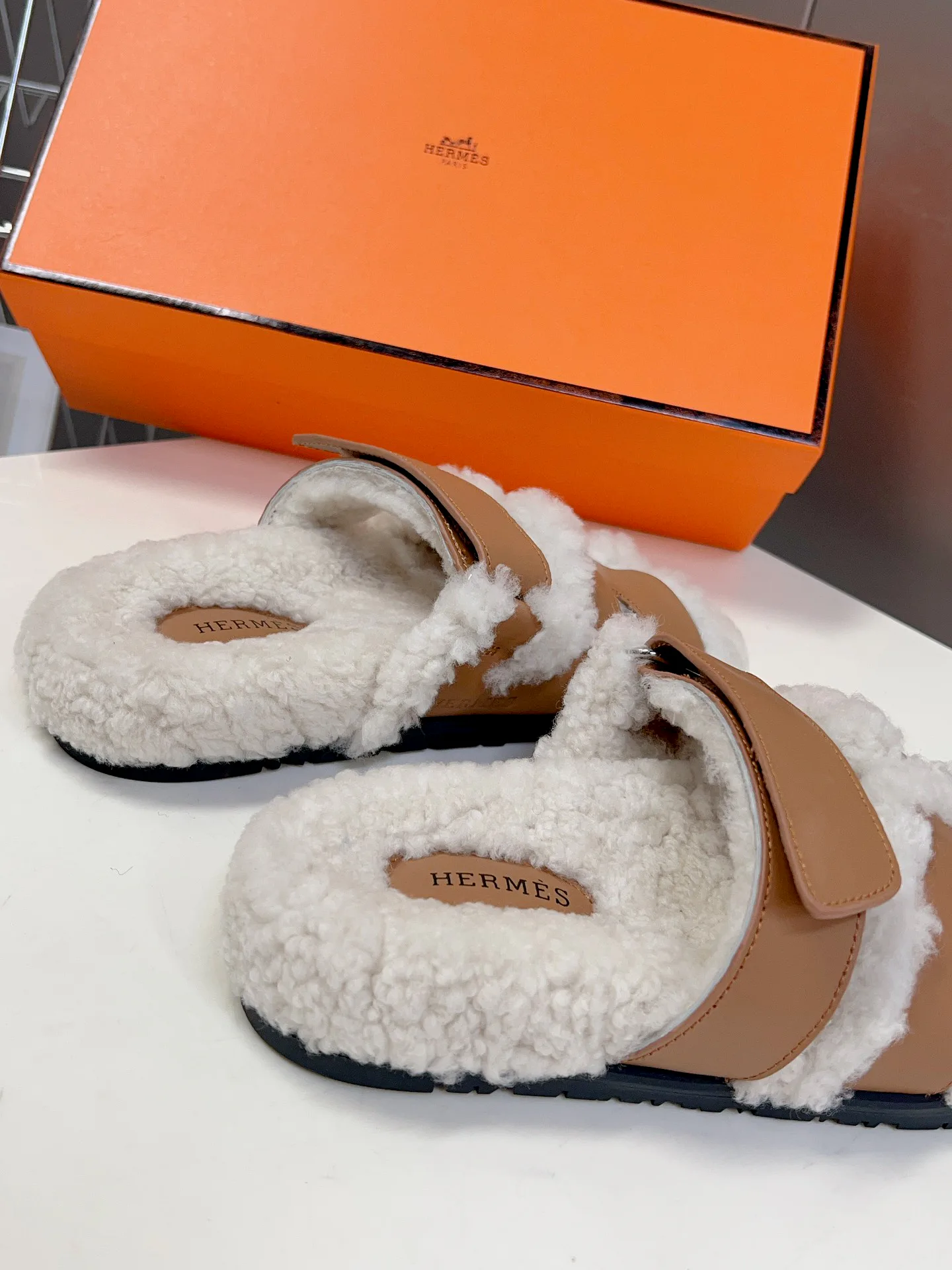 Тапочки Женские Hermes 68447