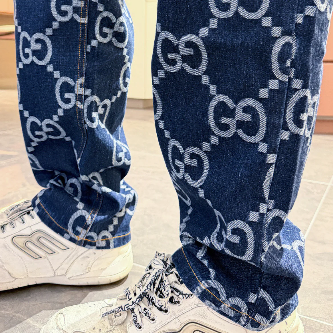 Джинсы Мужские Gucci 18596829
