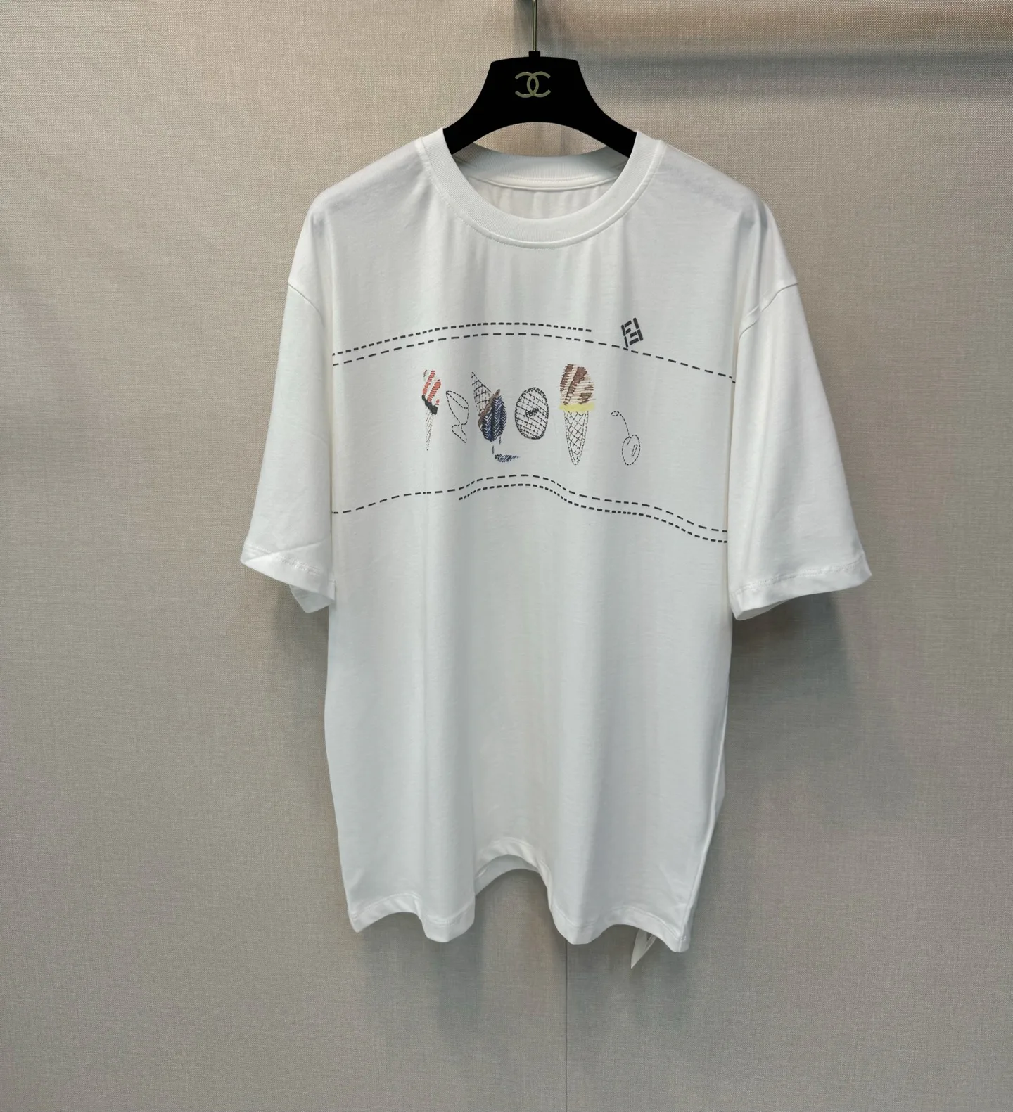 Футболки Женские Fendi 13350302