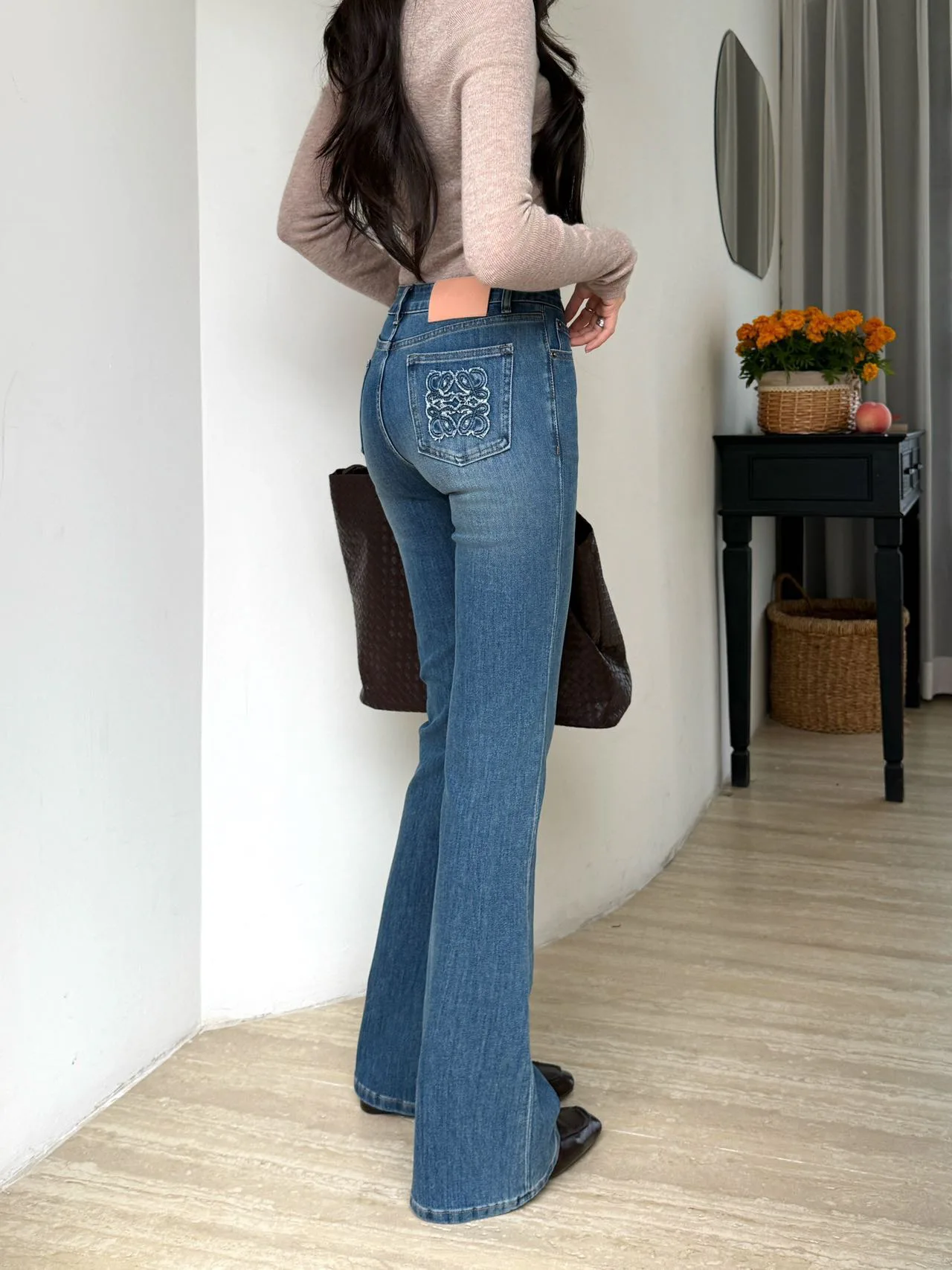 Джинсы Женские Loewe 1531558