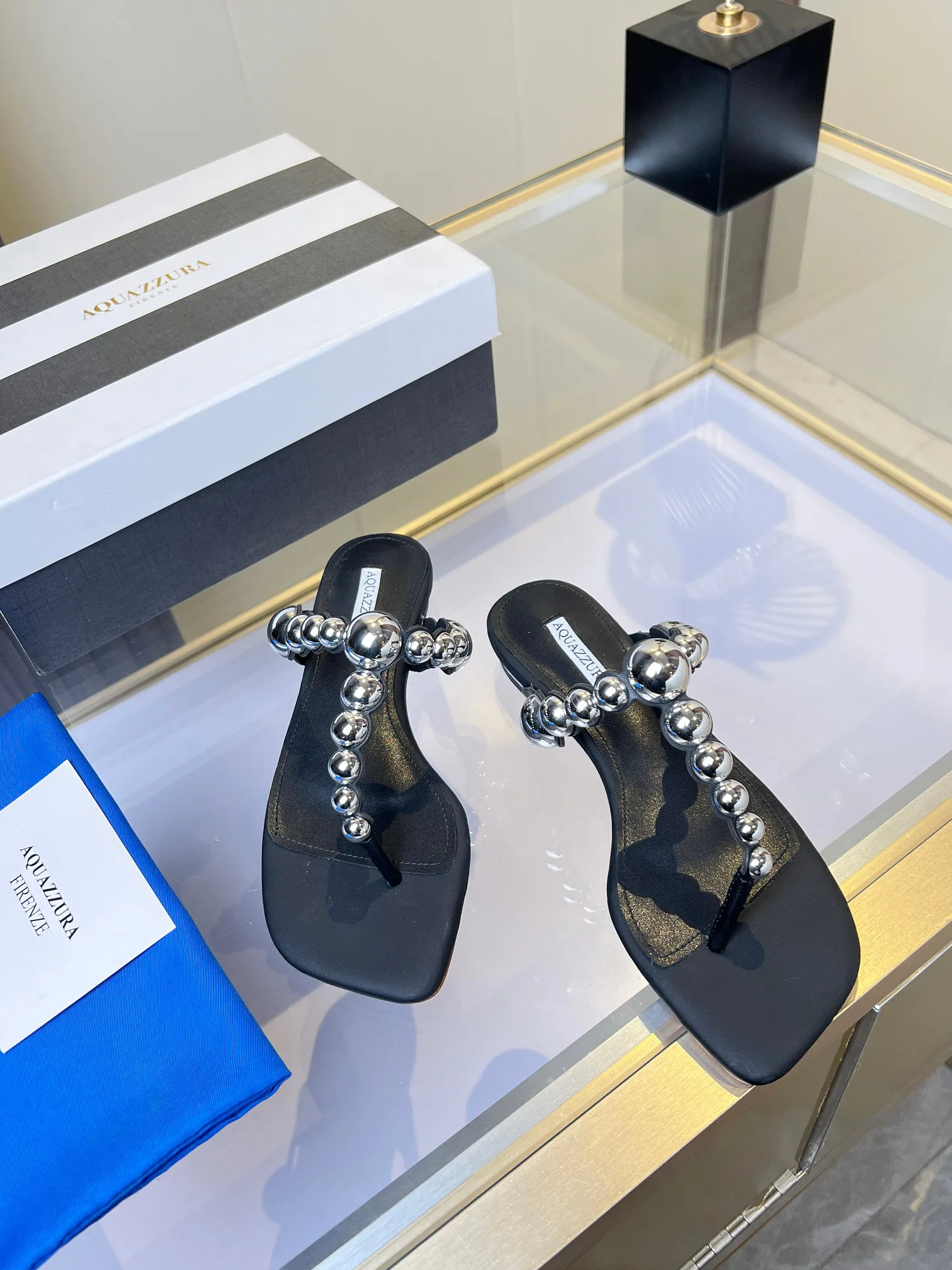 Шлепанцы Женские Aquazzura 14183