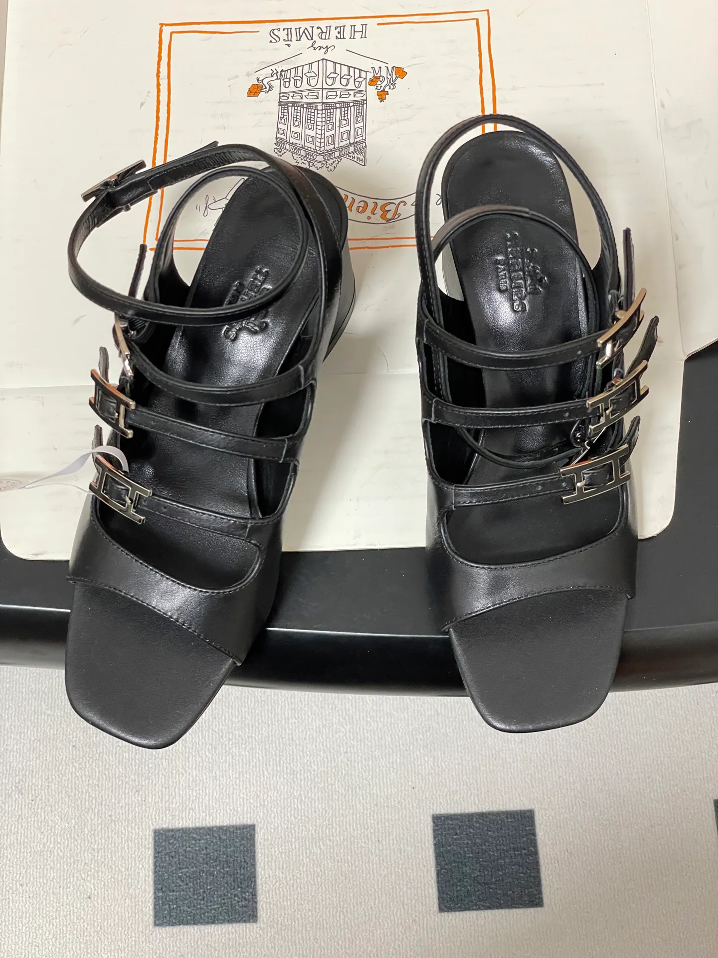 Босоножки Женские Hermes 17558053